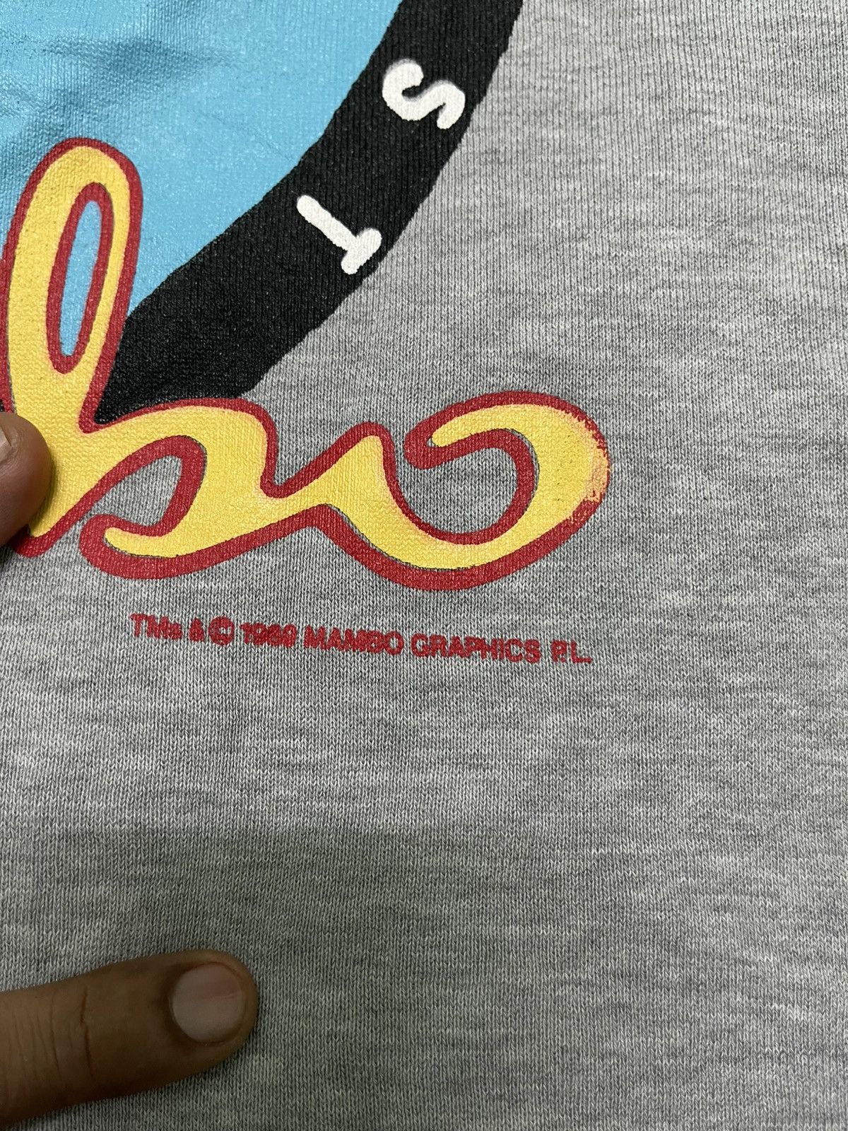 Mambo 1989 MAMBO “QUALITY YOU CAN TRUST” HOODIE ZIP UP DISTRESSED Size US M / EU 48-50 / 2 - 19 Thumbnail