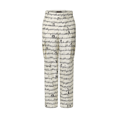 Supreme Supreme X Louis Vuitton Jacquard Pajama Playboy Pants White