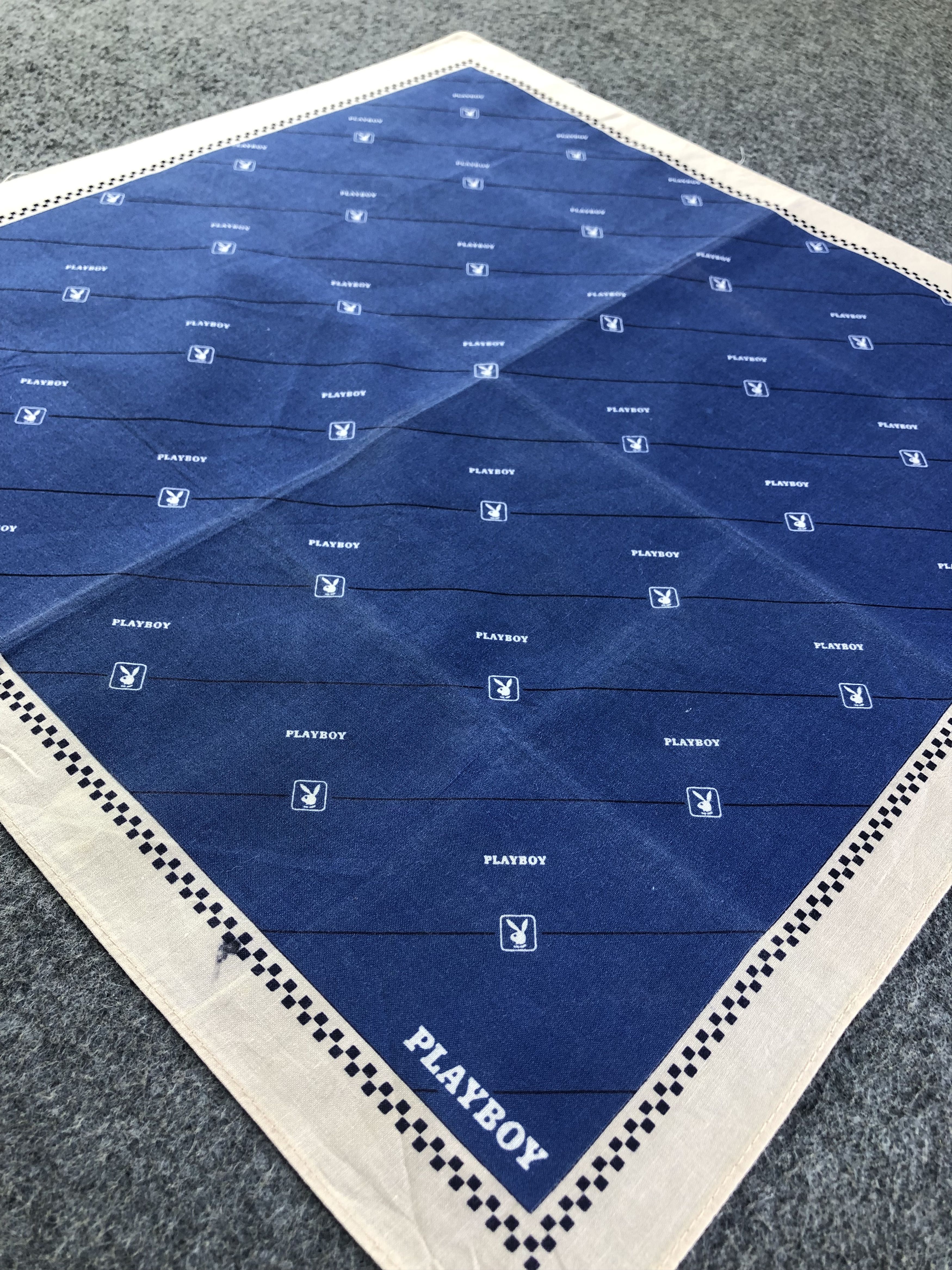 Playboy Playboy Handkerchief / Bandana / Neckerchief C366 Size ONE SIZE - 4 Thumbnail