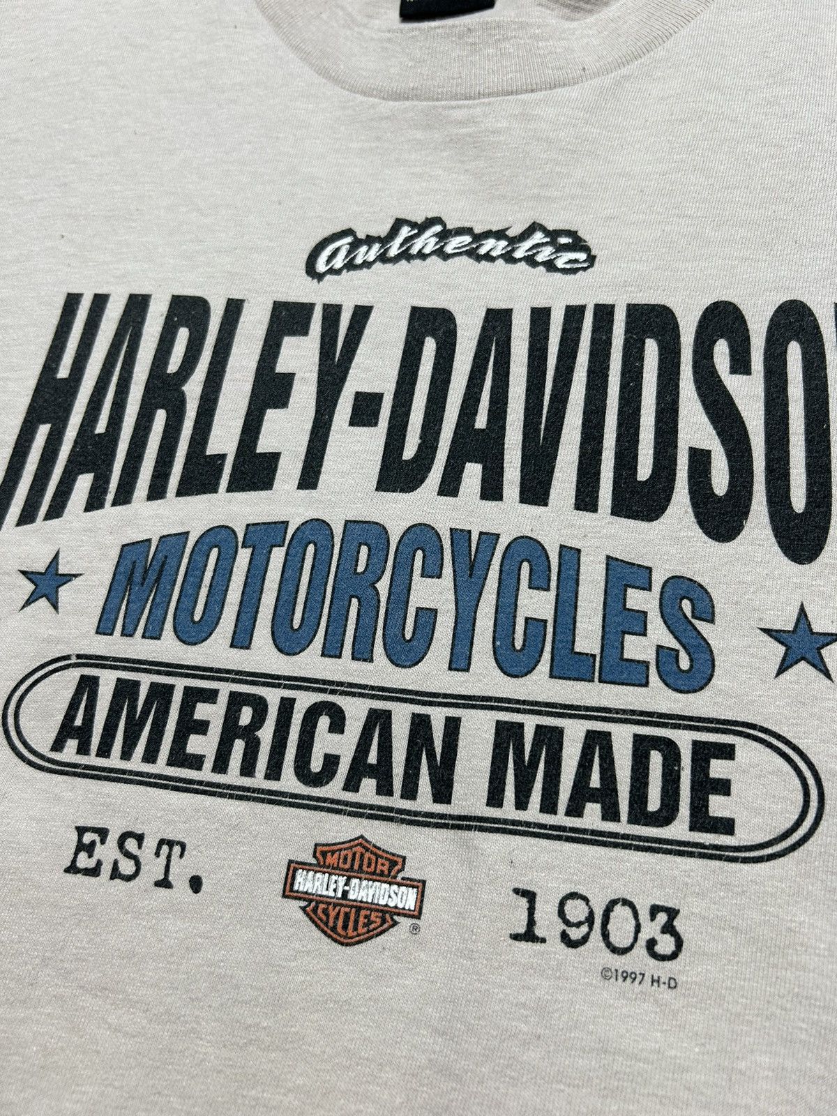 Harley Davidson RARE! Vintage 1997 Harley Davidson Daytona USA T-Shirt Size US XL / EU 56 / 4 - 7 Thumbnail