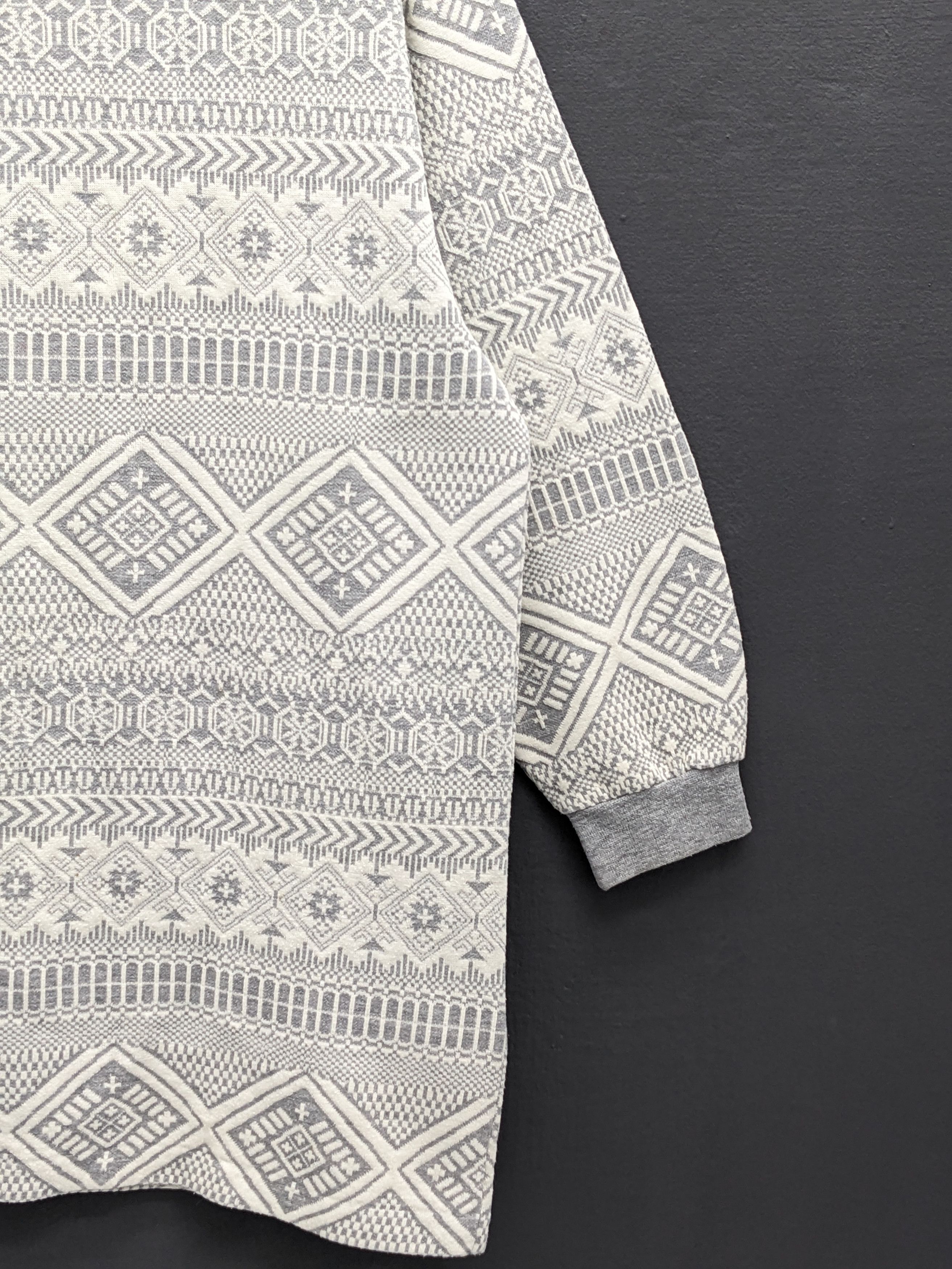 Japanese Brand CAMELOR ROSSETTI Native Navajo Design Fair Isle Geometric Size L / US 10 / IT 46 - 4 Thumbnail