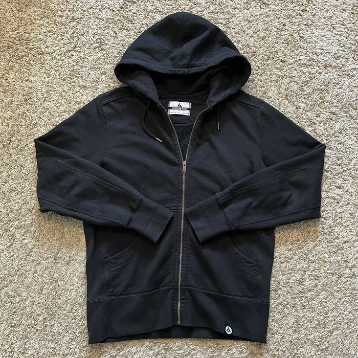 American Giant Elbow Patch Relax Fit Heavyweight Full Zip Hoodie | Grailed