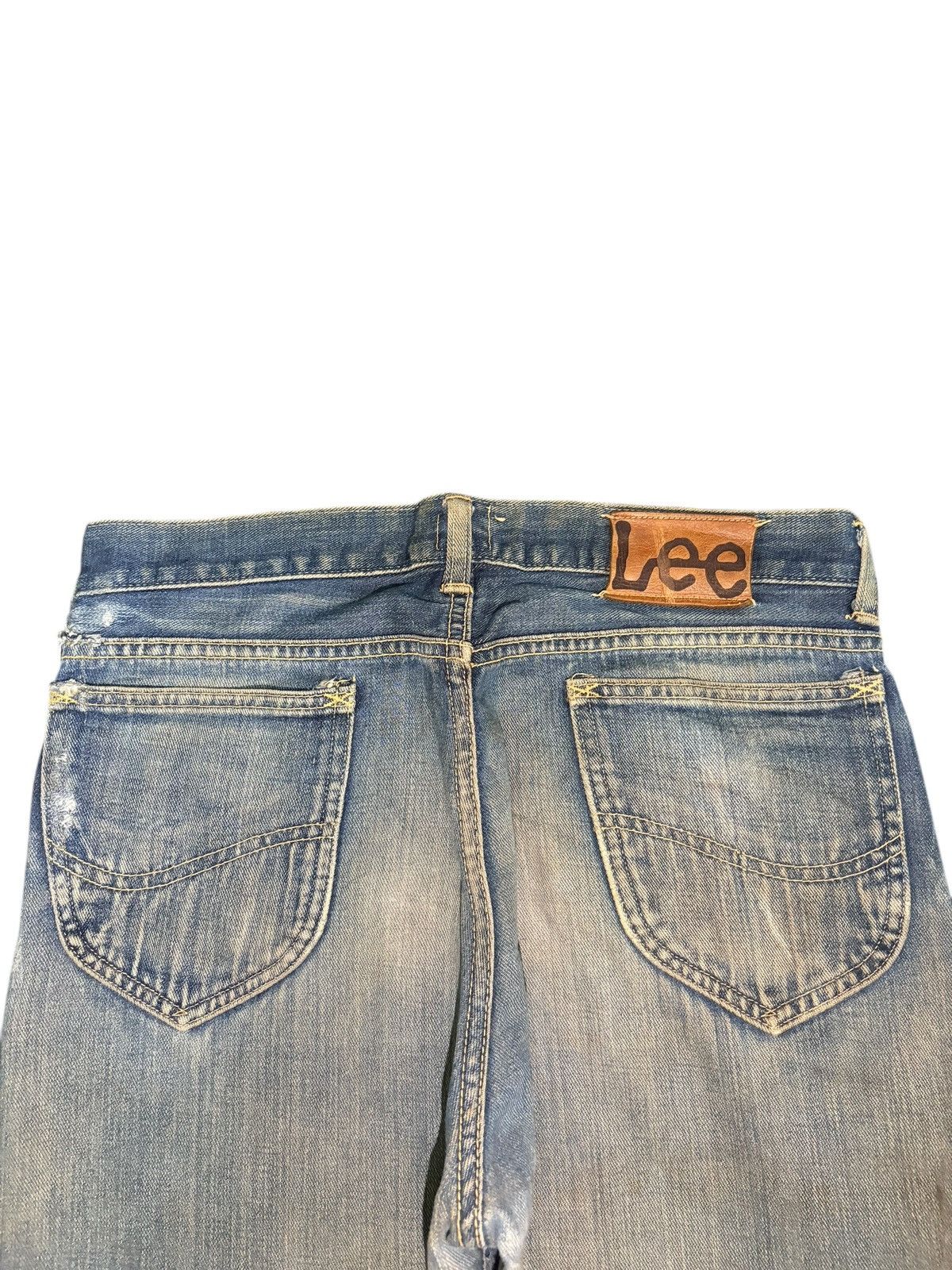 Lee True Vintage Lee Cowboy Selvedge Loose Distressed Jeans Size US 30 / EU 46 - 4 Thumbnail
