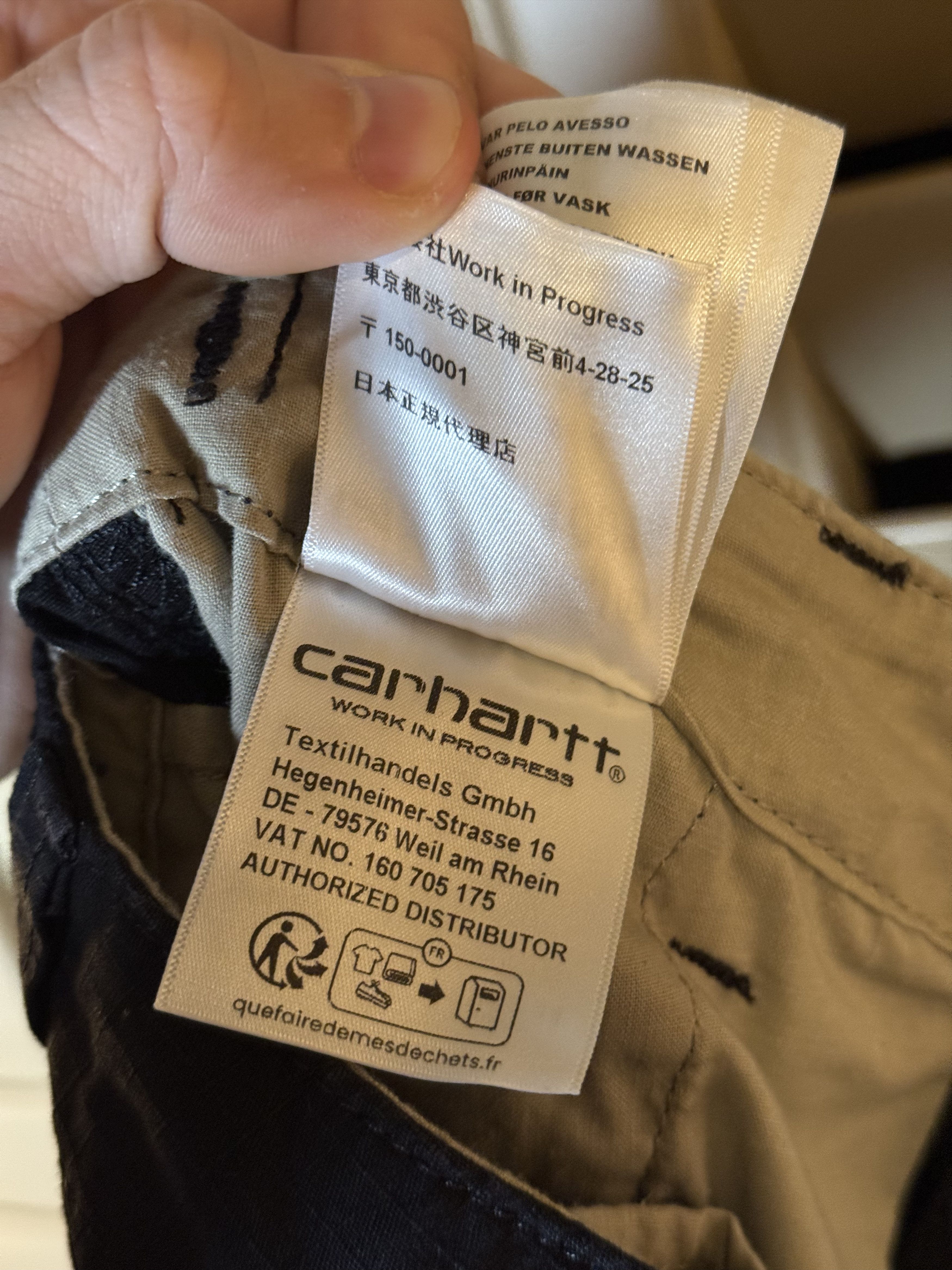 Carhartt Wip Carhartt WIP Aviation Cargo Pant Black (29x32) Size US 29 - 8 Thumbnail