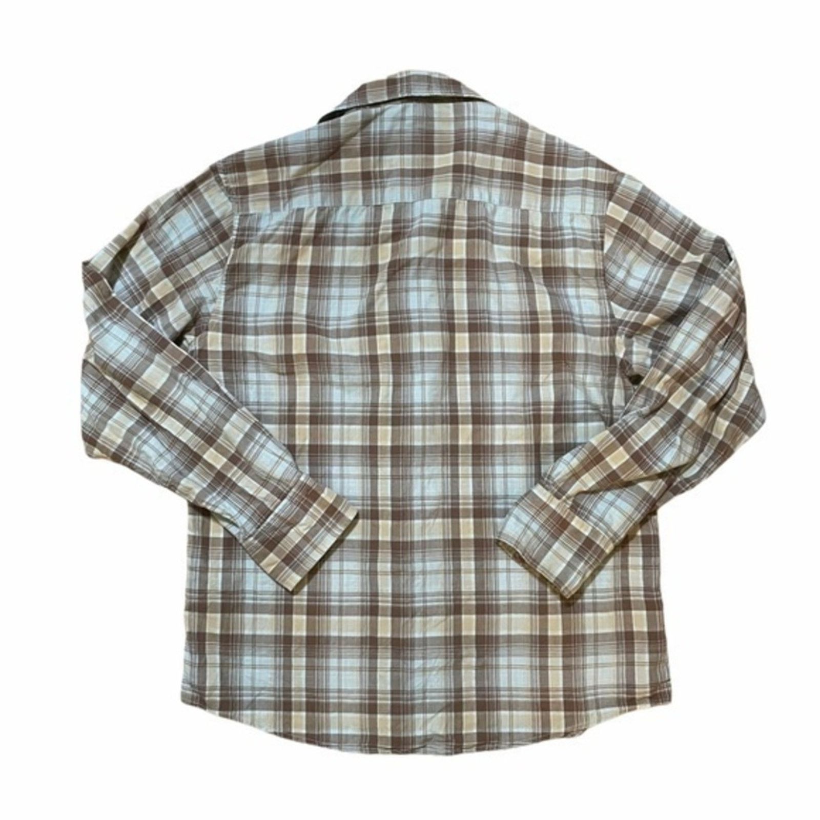 Roar Roar Plaid Long-Sleeve Button-Down Men’s Shirt Size US XL / EU 56 / 4 - 2 Thumbnail