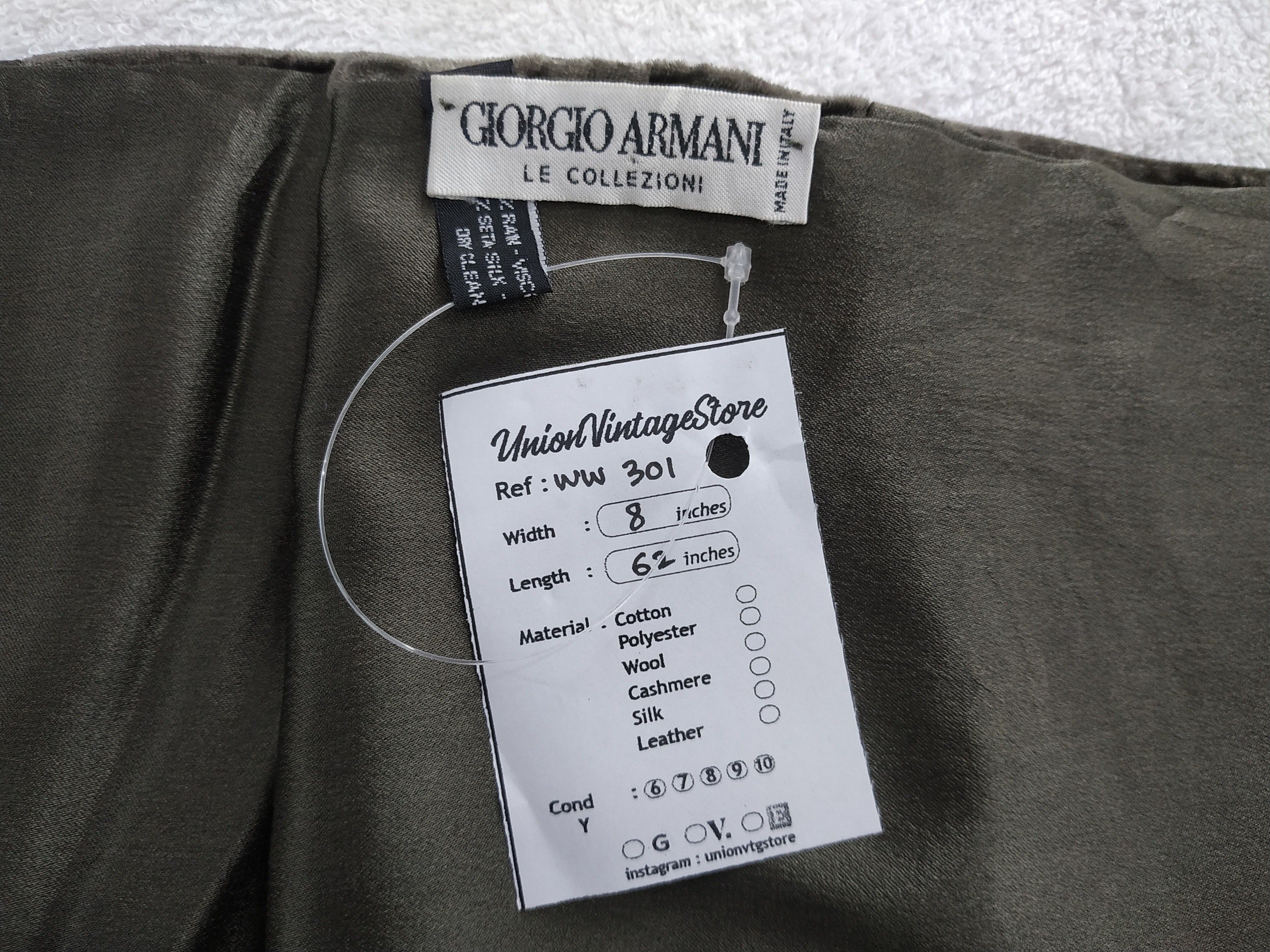 Giorgio Armani Giorgio Armani Scarf / Muffler / Neckwear - WW301 Size ONE SIZE - 5 Thumbnail