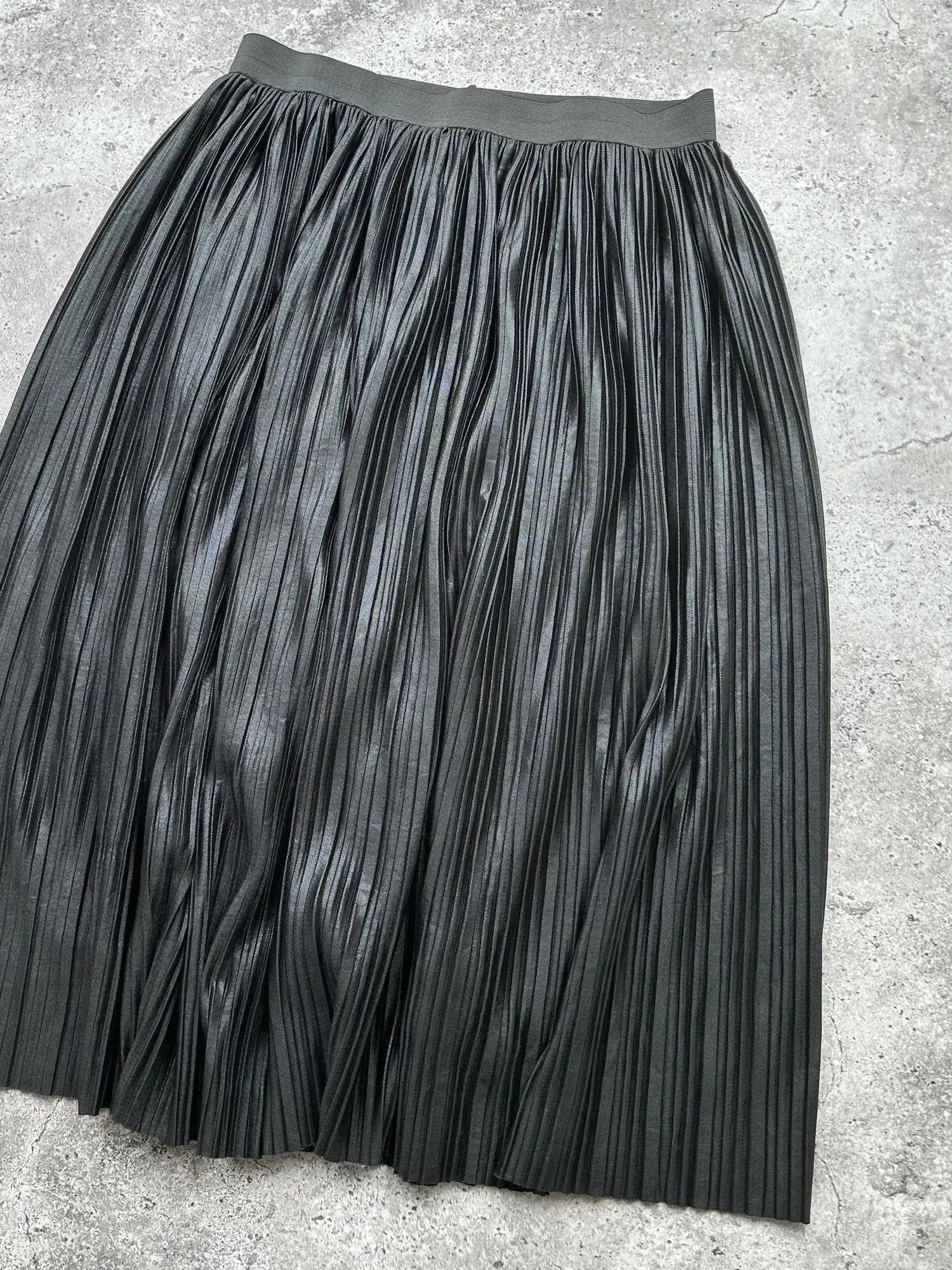 Japanese Brand Vintage Plisse Flare Skirt C448(V147) Size 27" / US 4 / IT 40 - 3 Thumbnail