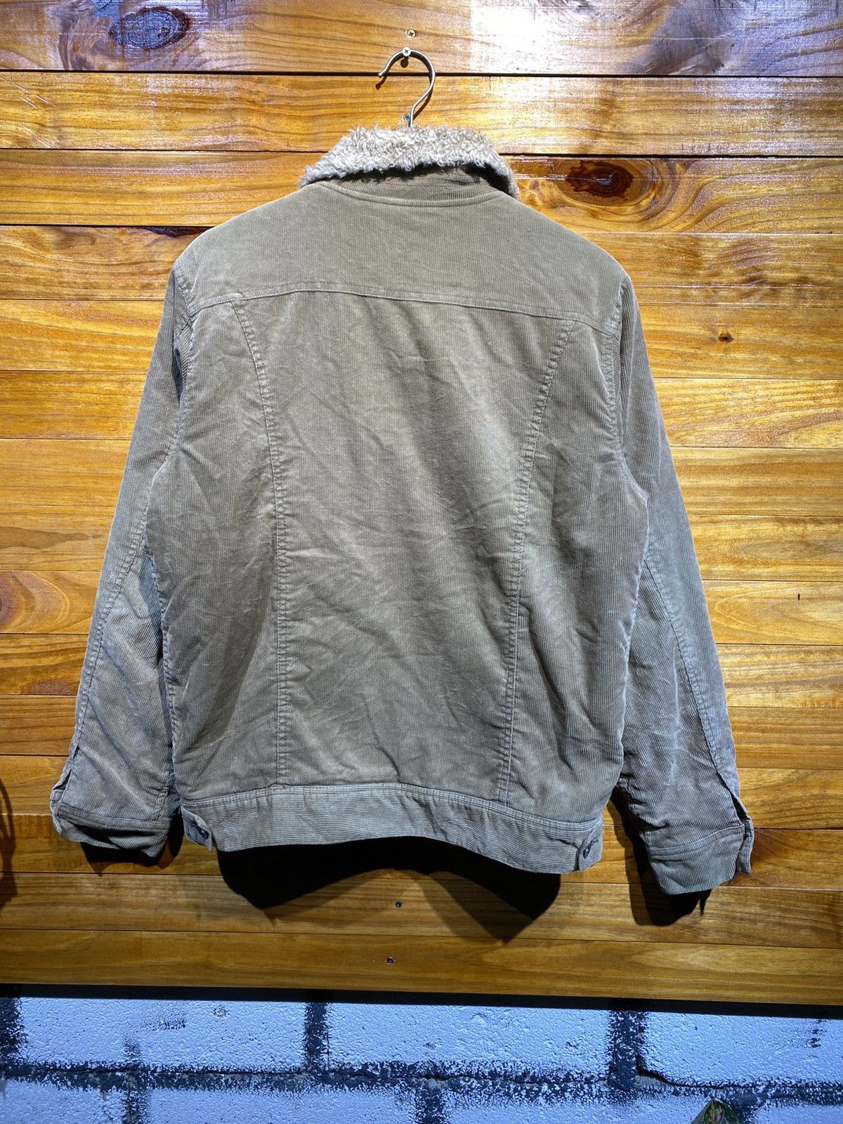 Vintage Town & Country Sunny Surf Edition Corduroy Sherpa Jacket Size US L / EU 52-54 / 3 - 10 Thumbnail