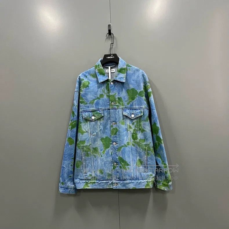 Balenciaga Balenciaga Moss printed denim jacket Size XS / US 0-2 / IT 36-38 - 1 Thumbnail