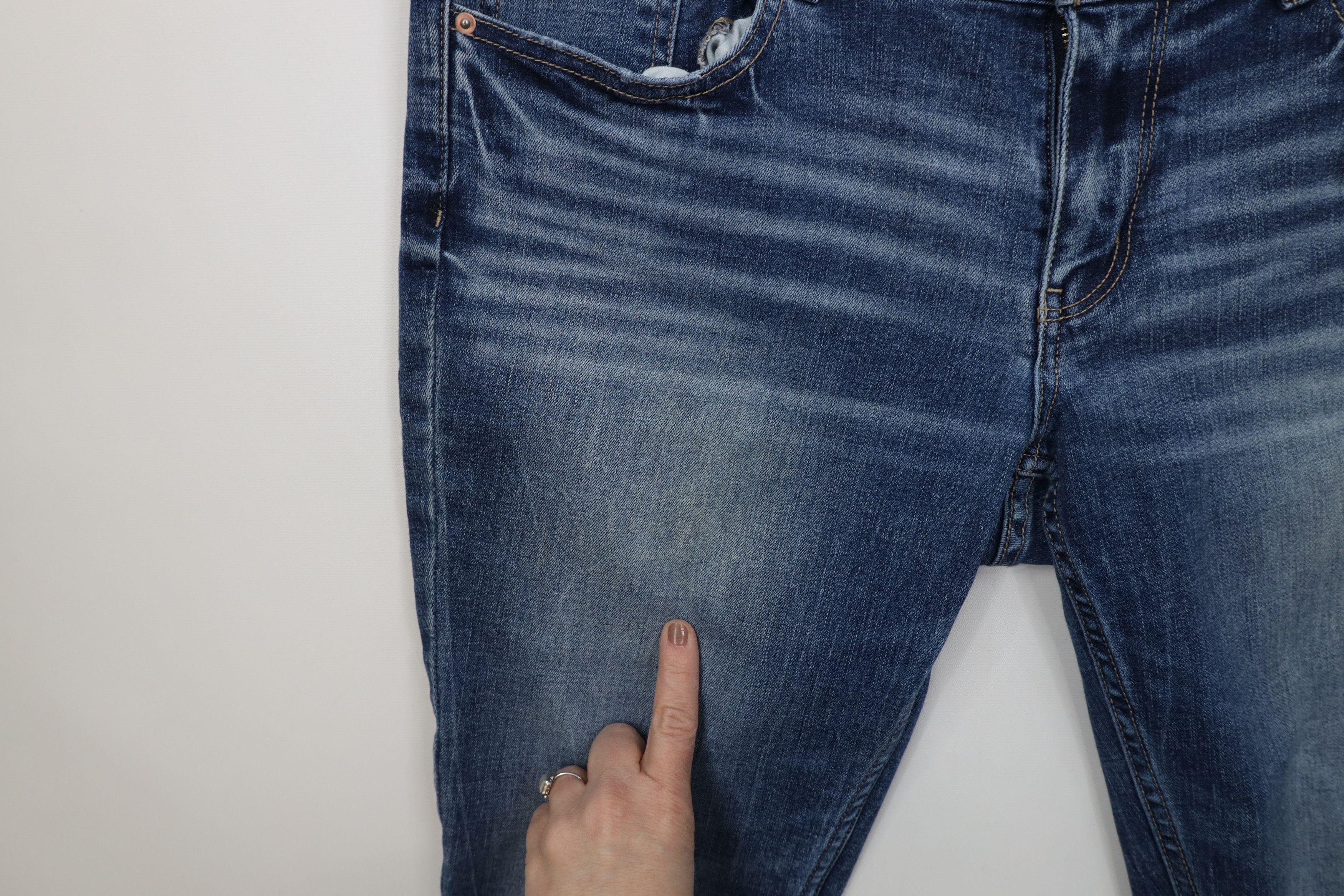 Vintage Buckle BKE Stella Slim Fit Low Rise Skinny Leg Jeans Blue Size 33" - 6 Thumbnail