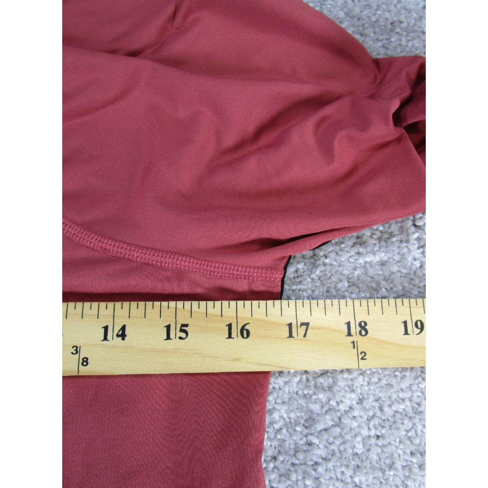 Nike VINTAGE Nike Sweater Shirt Women's L Red Dri-Fit Pullover High Neck Activewear Sweatshirt Mens Womens Size L / US 10 / IT 46 - 7 Thumbnail