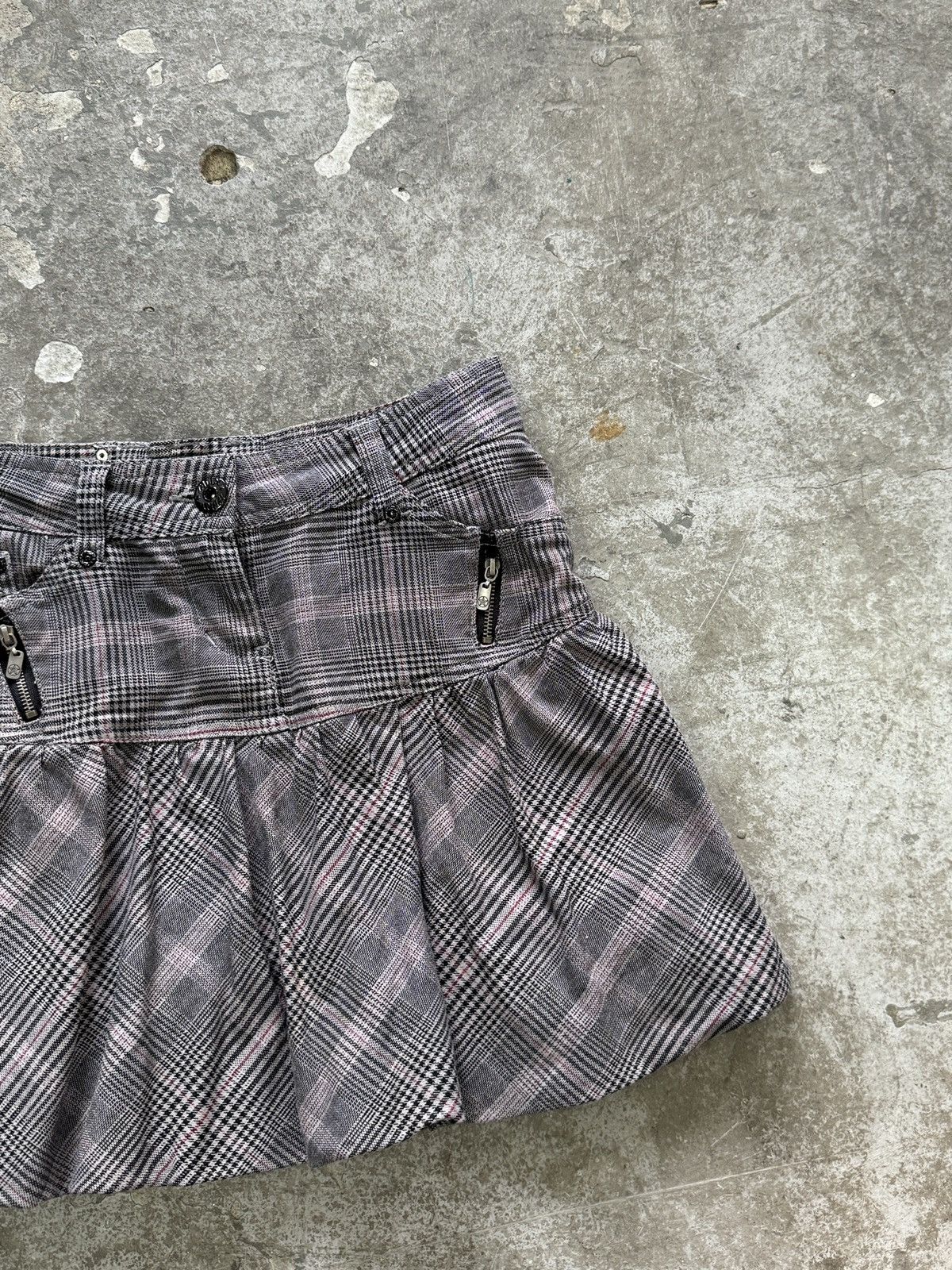 Vintage Vintage y2k Mini Skirt Size 25" / US 0 / IT 36 - 5 Thumbnail