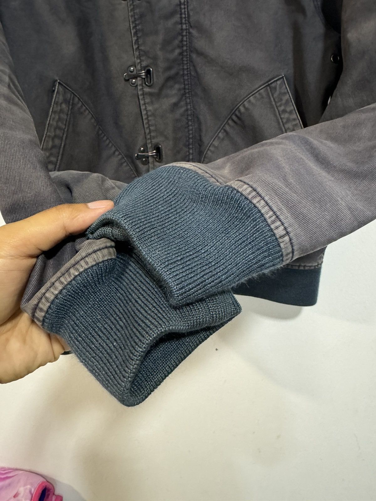 Avirex × Vintage Vintage Avirex U.S Navy Faded Grey Jacket Size US M / EU 48-50 / 2 - 6 Thumbnail