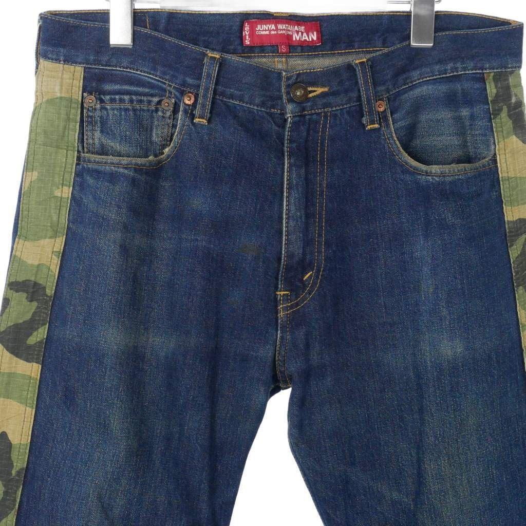 Junya Watanabe × Levi's 06AW side camo denim jeans S Size US 33 - 5 Thumbnail