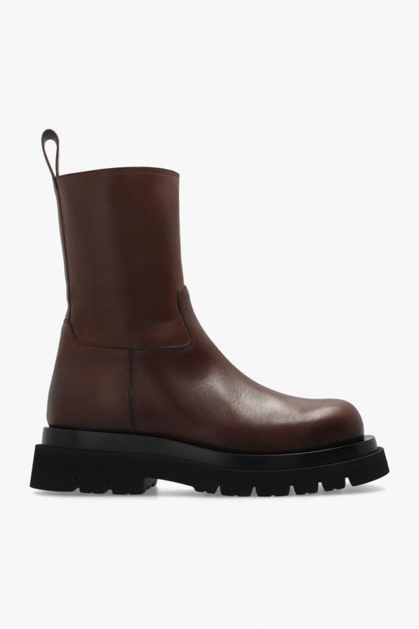 image of Bottega Veneta O1Bcso1Str0324 Lug Boots In Brown, Men's (Size 9)