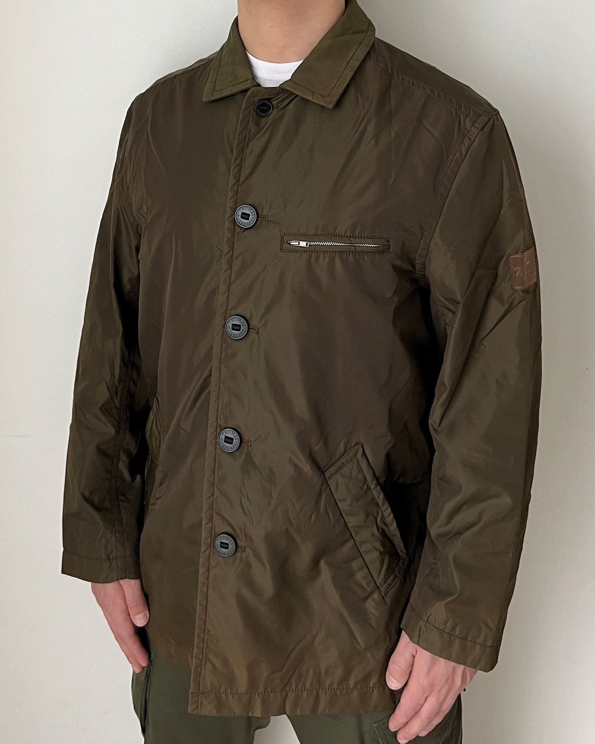 Burberry VINTAGE Y2K THOMAS BURBERRY NYLON CLASSIC JACKET Size US M / EU 48-50 / 2 - 2 Thumbnail