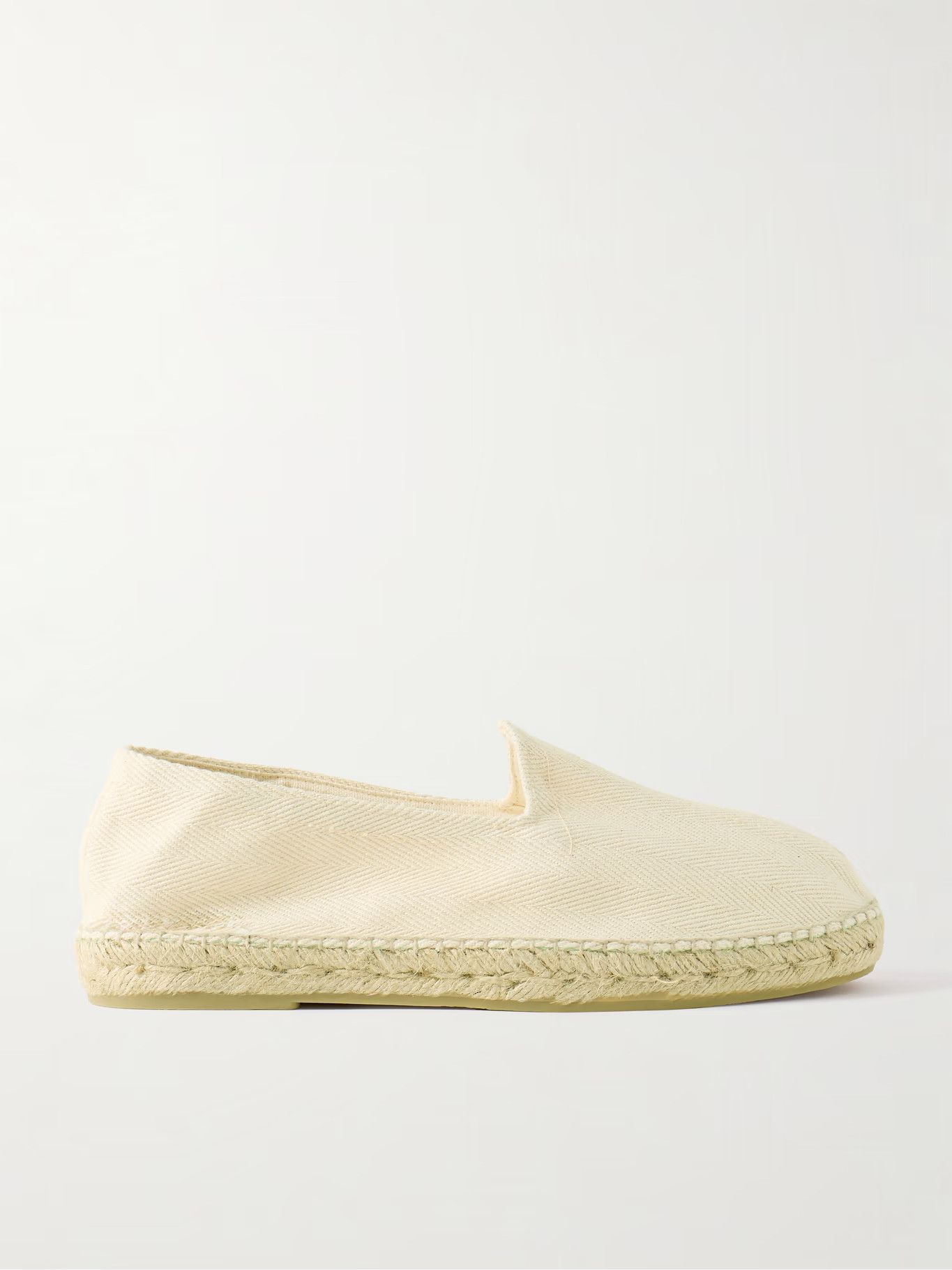Drake's DRAKE'S Herringbone Cotton Canvas Espadrilles Size US 10 / EU 43 - 1 Thumbnail