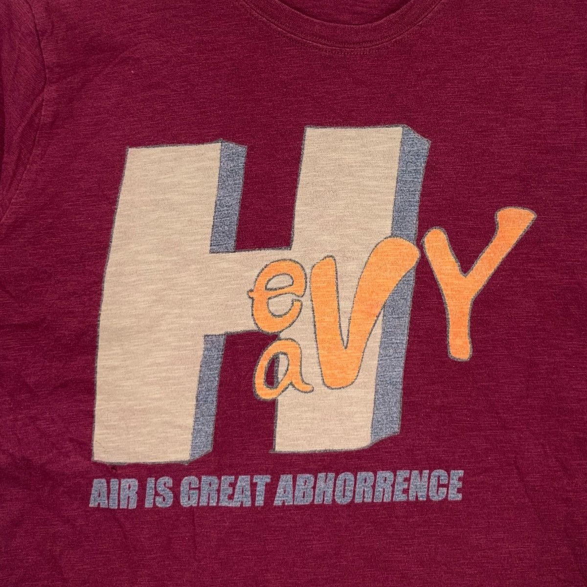 GRN Vintage GRN TOKYO Heavy Air Is Great Abhorrence Tee Shirt Size US S / EU 44-46 / 1 - 3 Thumbnail