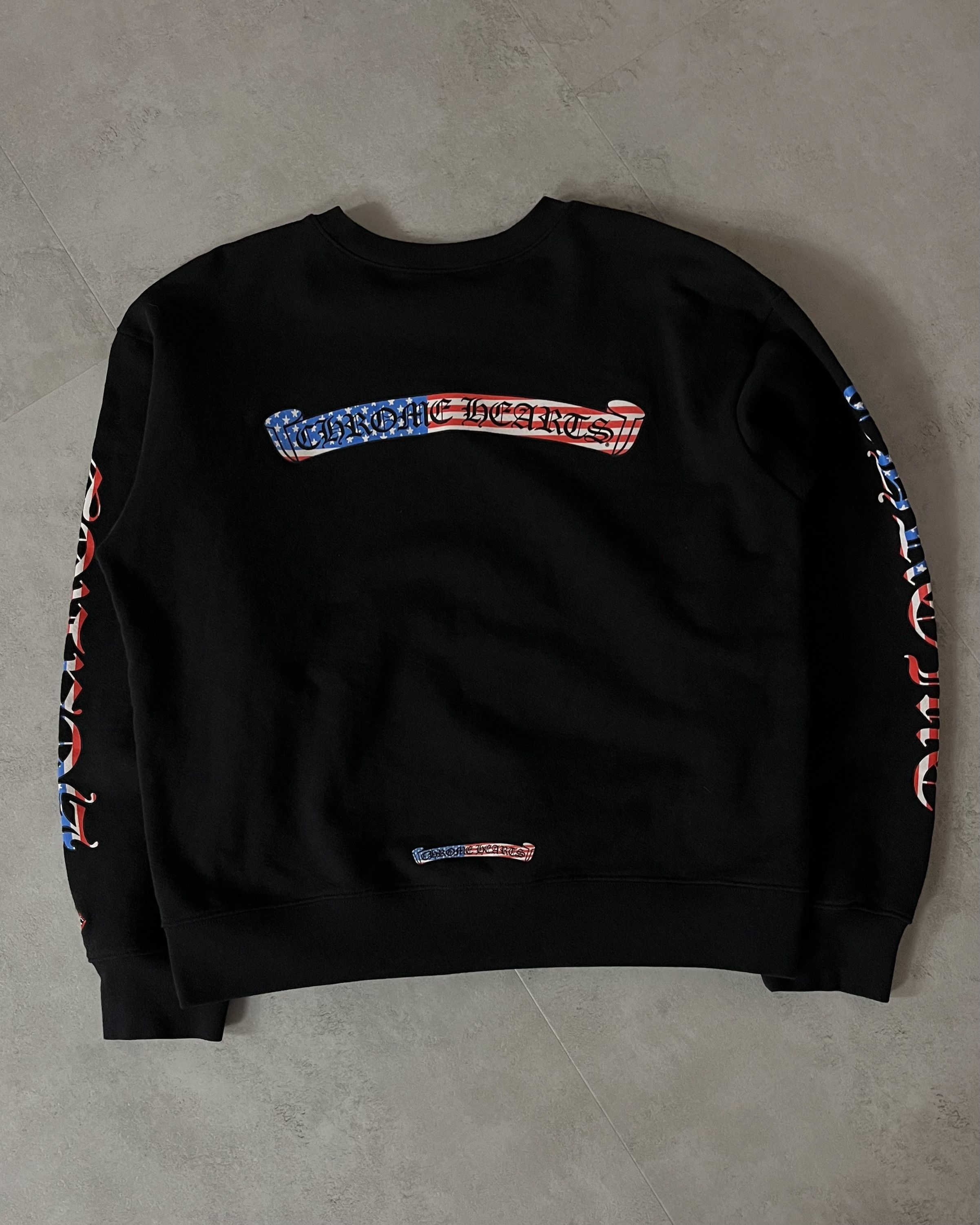 限定コラボ◆【Chrome Hearts x Matty Boy】America 長袖 Tshirt CHROME HEARTS クロムハーツ×MATTY BOY PPO ketchup LS Tee
