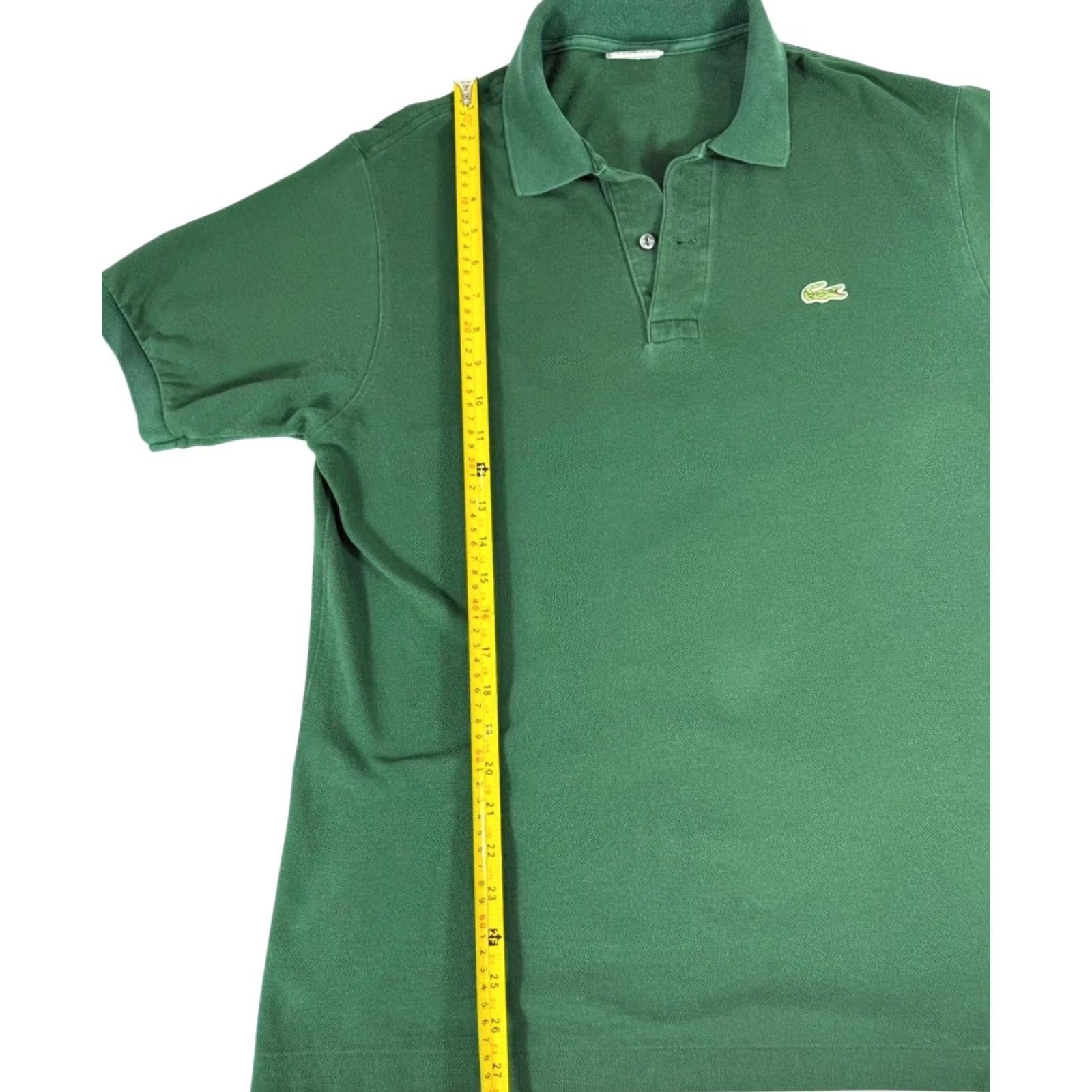 Lacoste Lacoste Polo Shirt Mens Green Polo Classic Fit Short Sleeve Cotton Size 4 Size US S / EU 44-46 / 1 - 7 Thumbnail