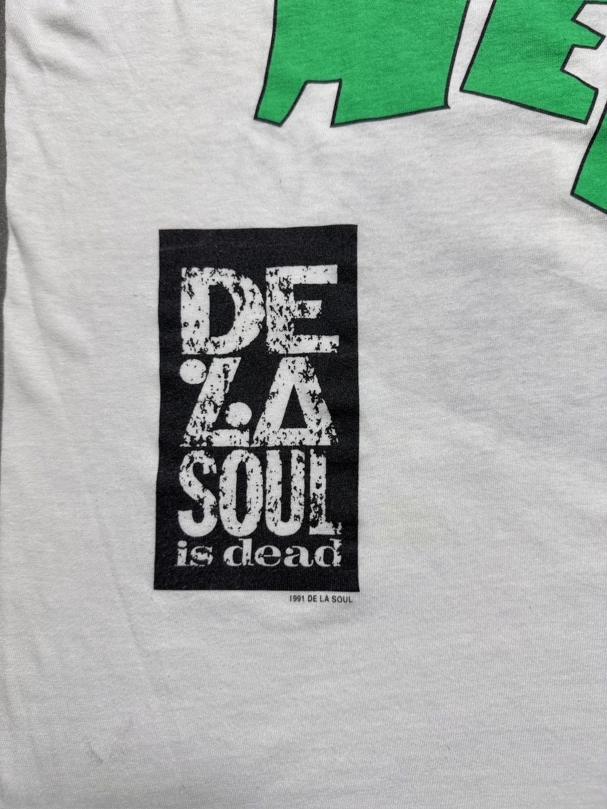 Rap Tees Vintage RARE De La Soul Ring Ha Hey Promo Shirt Size US L / EU 52-54 / 3 - 5 Thumbnail
