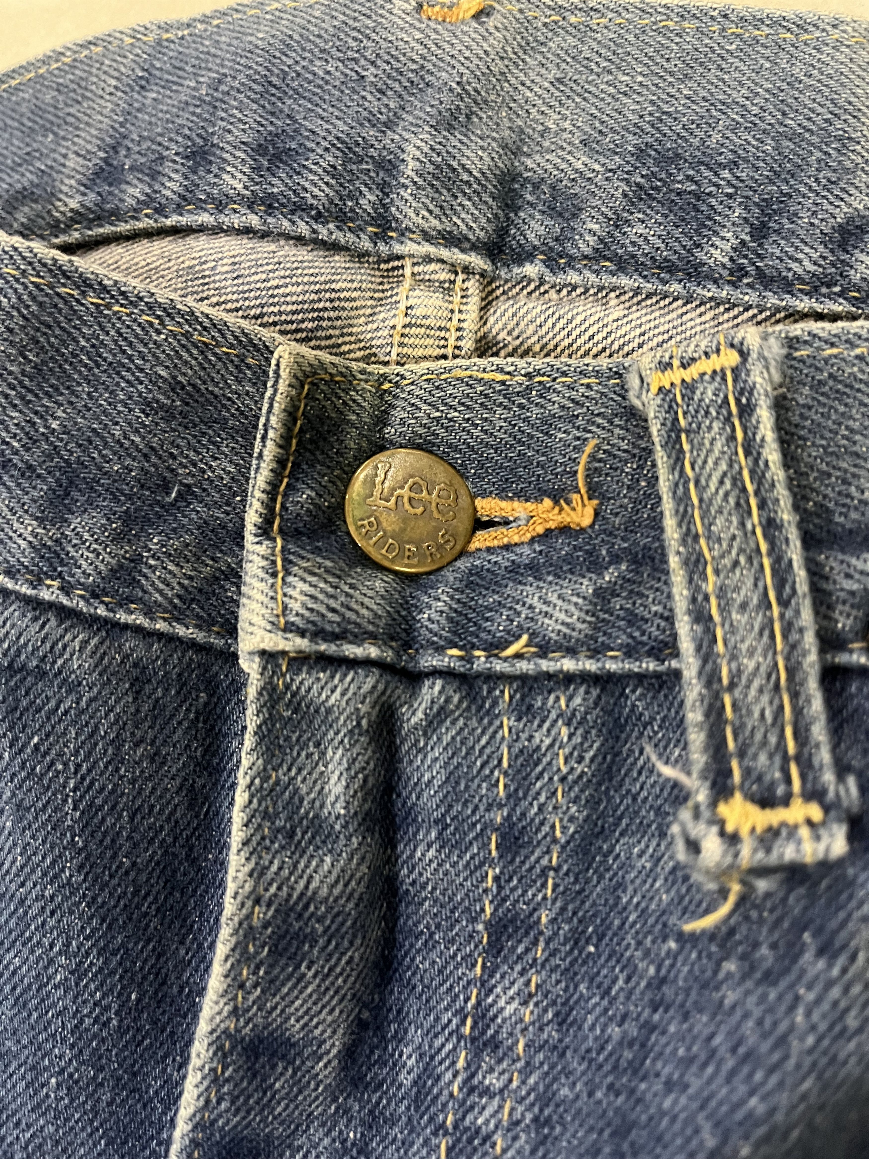 Lee Vintage 70s Lee Riders Lot 200 Model Union Made Jeans Size US 31 - 9 Thumbnail