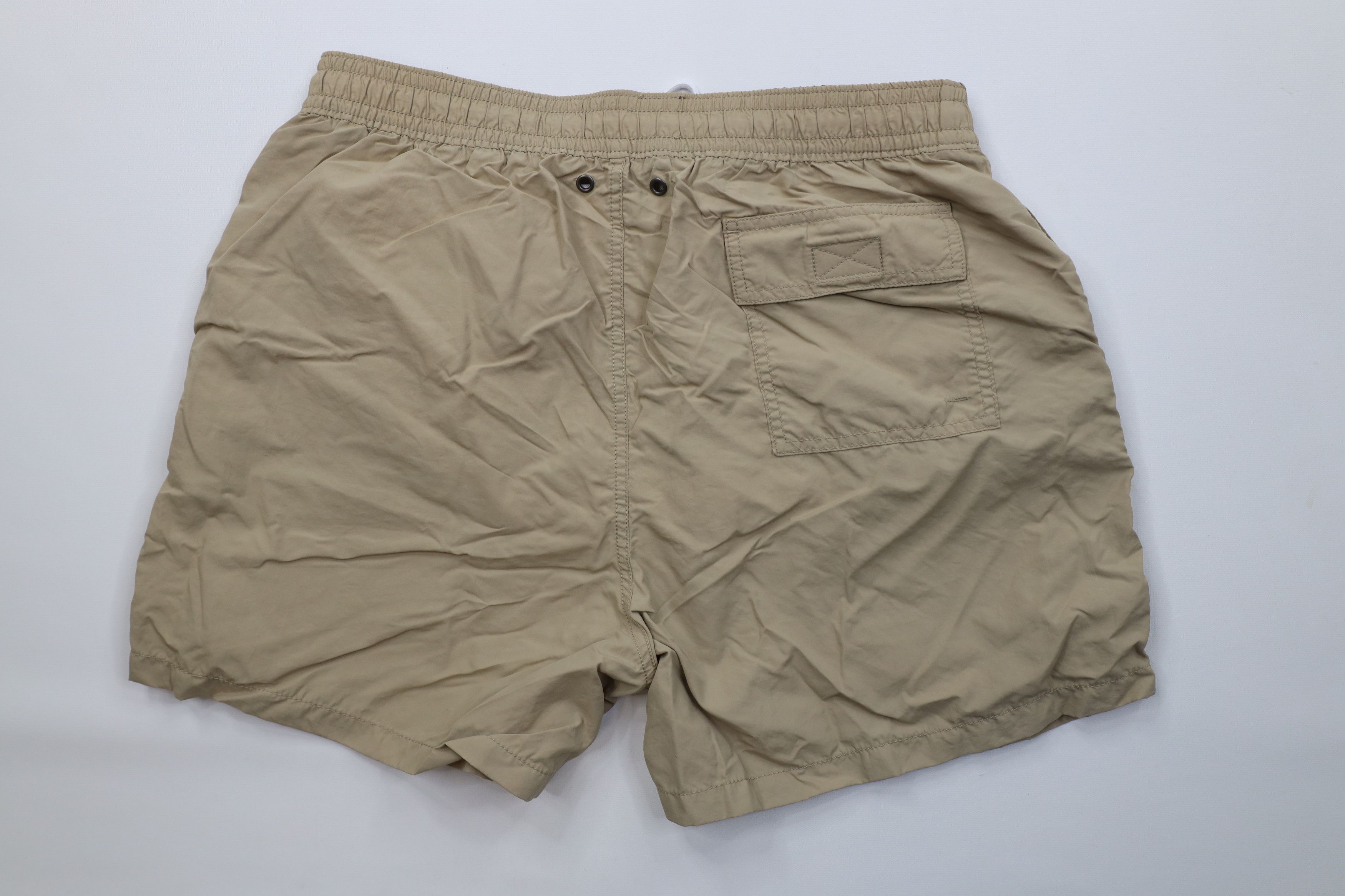 Ralph Lauren Vintage 90s Ralph Lauren Above Knee Shorts Swim Trunks Beige Size US 36 / EU 52 - 8 Thumbnail