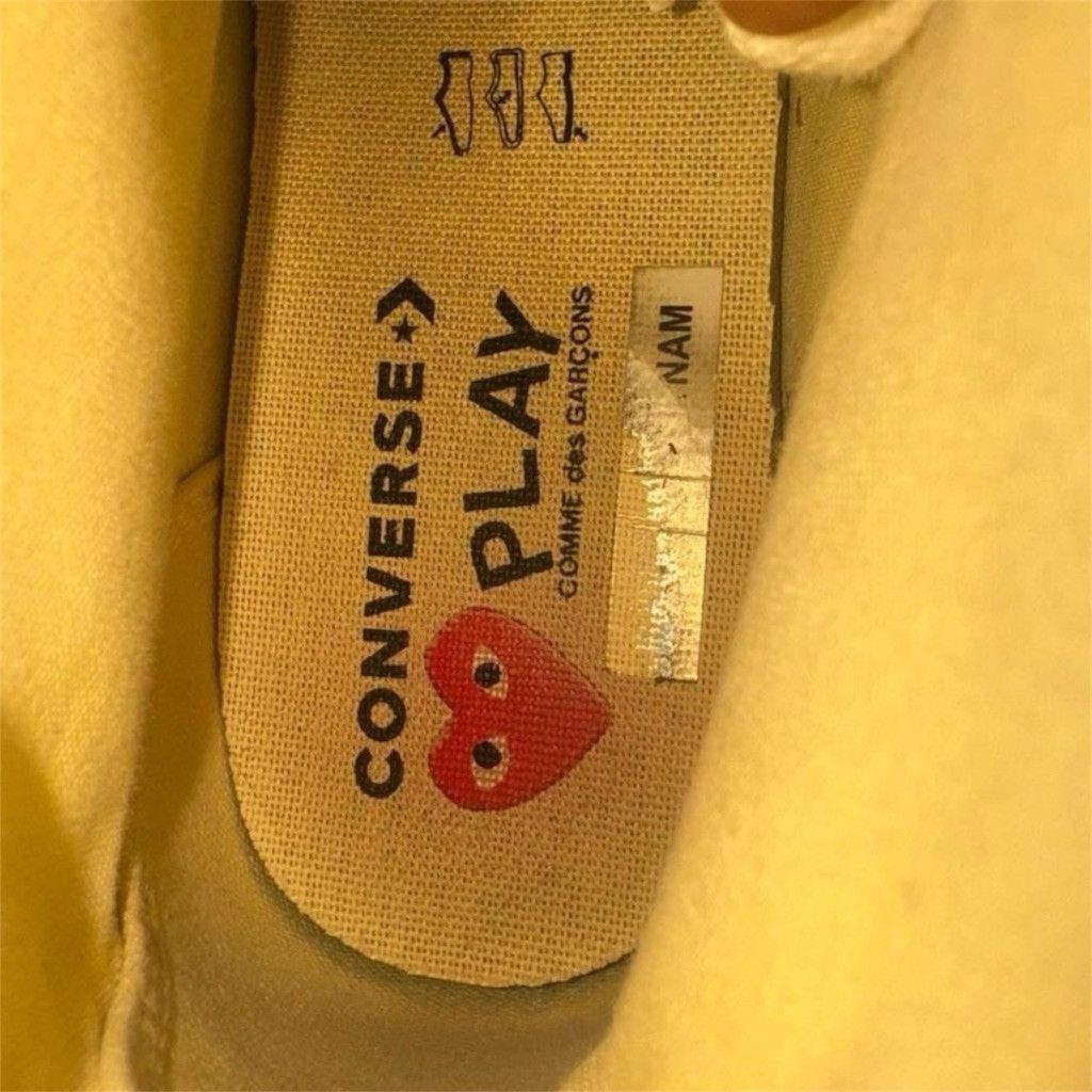 Converse Converse X Comme des Garçons Play Chuck 70 Hi Size 7 Size US 7 / EU 40 - 7 Thumbnail