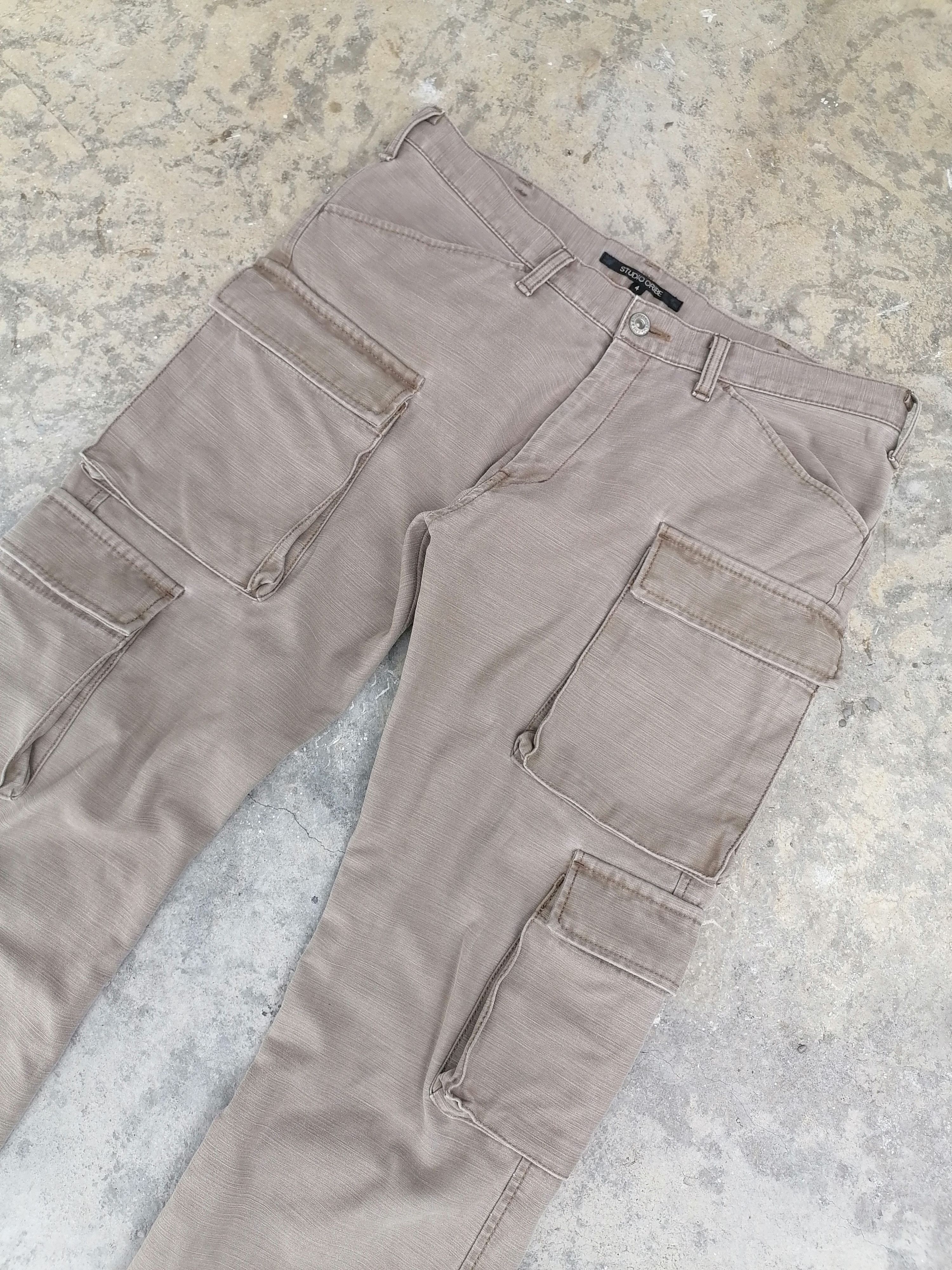Japanese Brand Studio Oribe Japan Utility 8 Pocket Pants Size US 32 / EU 48 - 3 Thumbnail