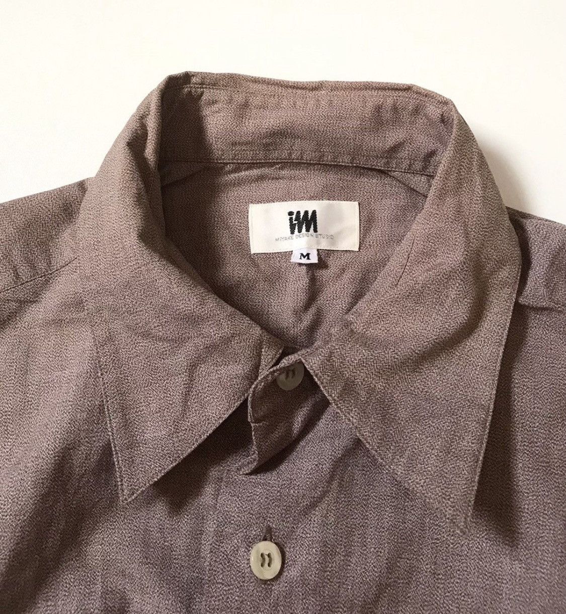 Issey Miyake Vintage issey miyake im broken twill button up Size US M / EU 48-50 / 2 - 5 Thumbnail