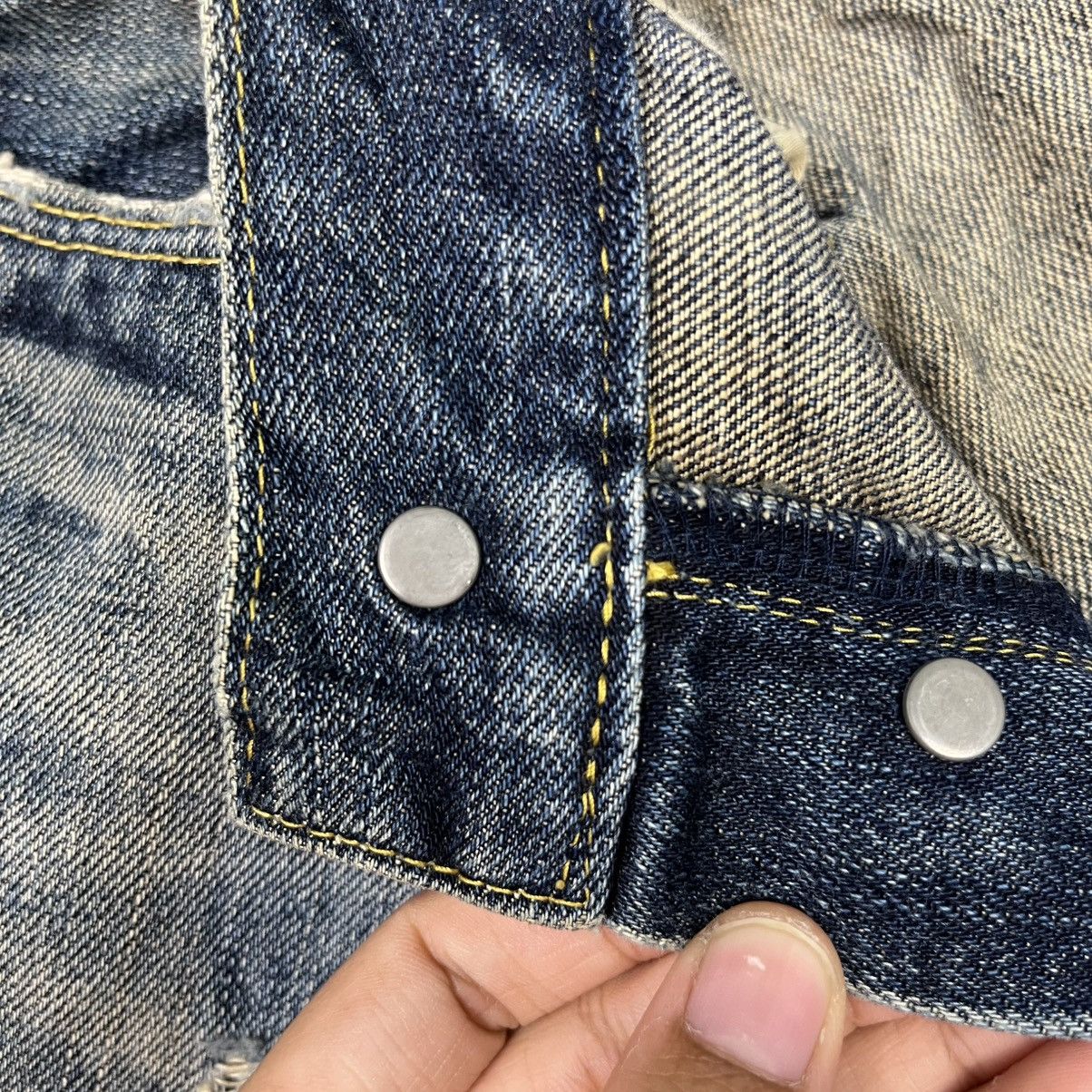 Japanese Brand Vintage Azul By Moussy Distressed Denim Size 32" / US 10 / IT 46 - 17 Thumbnail
