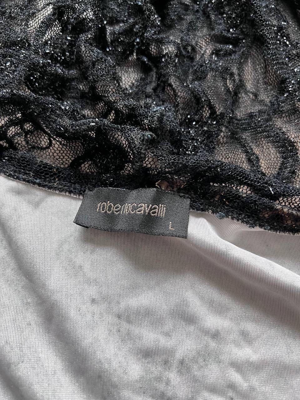 Just Cavalli Just Cavalli crop hoodie mesh hood Size L / US 10 / IT 46 - 5 Thumbnail