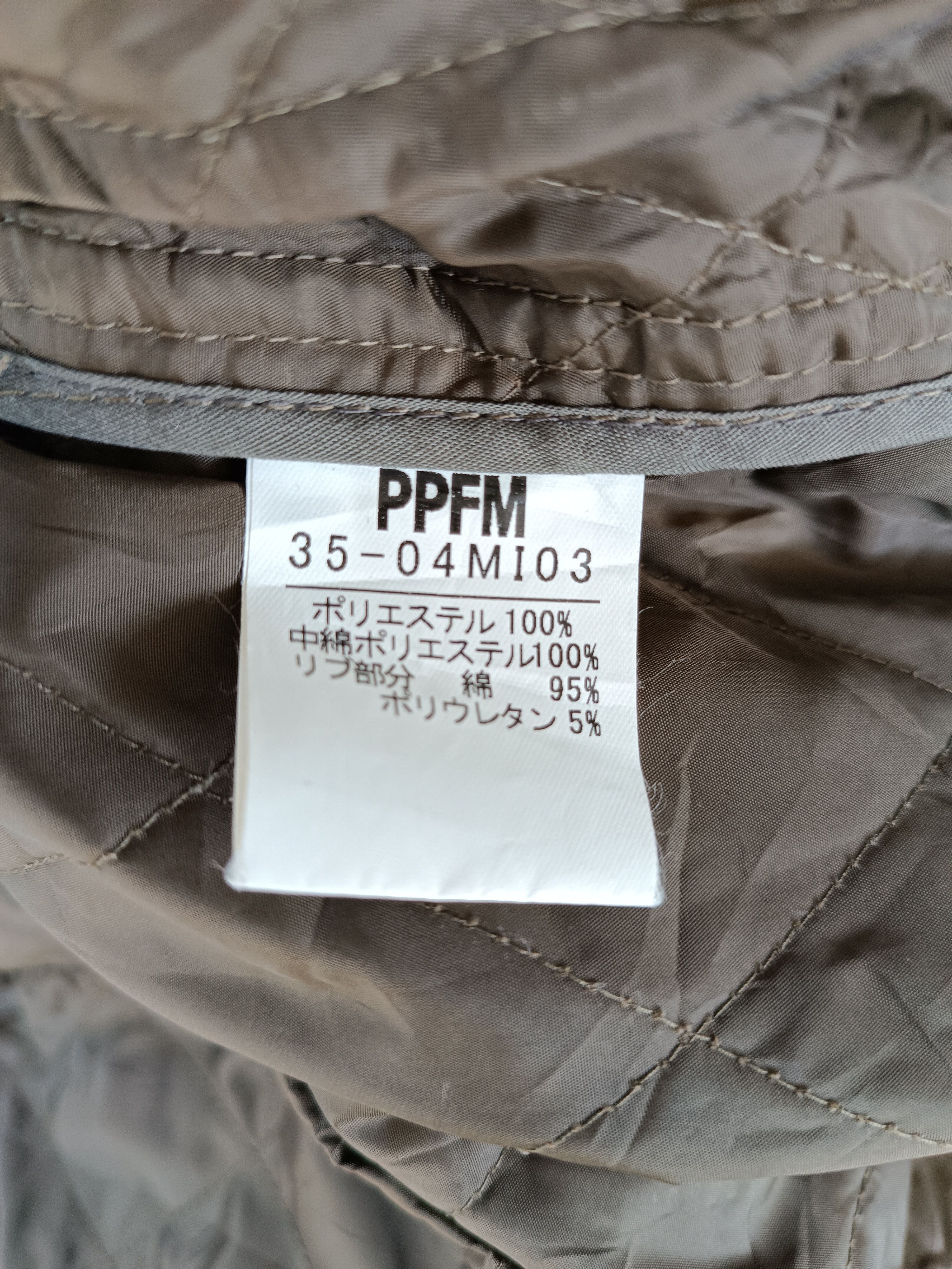 PPFM × Vintage × Vision Streetwear RARE 💥 PPFM Trench Coat Single Breasted Jacket FR015 Size US L / EU 52-54 / 3 - 15 Thumbnail