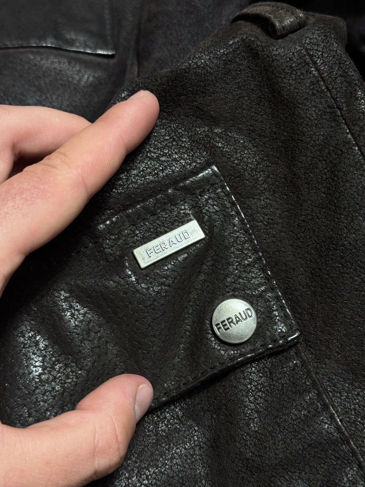 Louis Feraud Louis Feraud Classic Vintage Leather Jacket size M Size US M / EU 48-50 / 2 - 5 Thumbnail