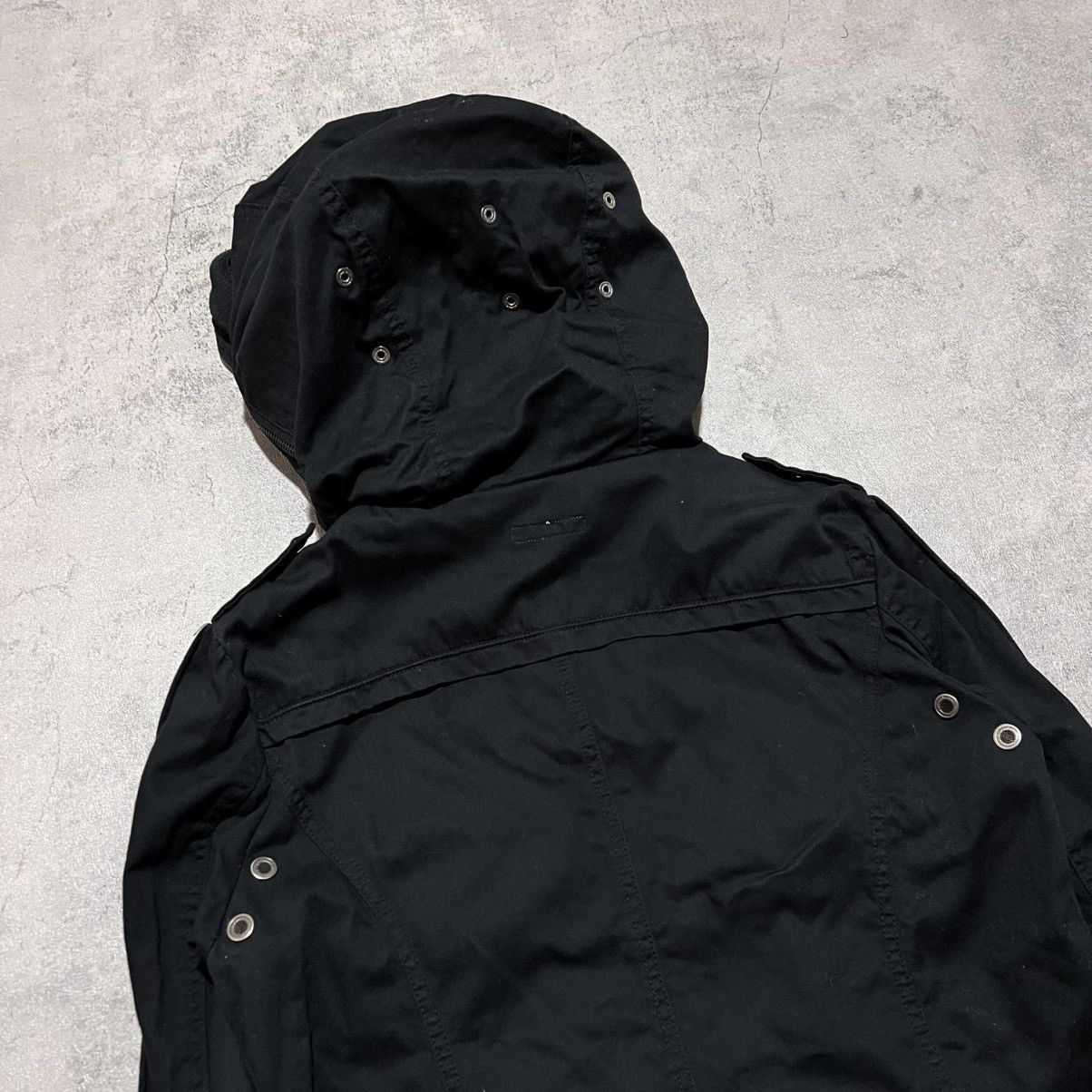 Japanese Brand Scissors Apocalypse Cyber Bono Cargo Jacket GOA LGB Style Size US M / EU 48-50 / 2 - 6 Thumbnail
