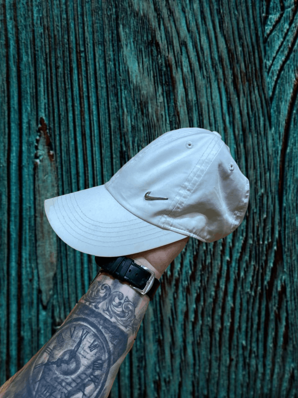 Nike VINTAGE CAP White One Size Y2K Nike Logo Size ONE SIZE - 1 Thumbnail