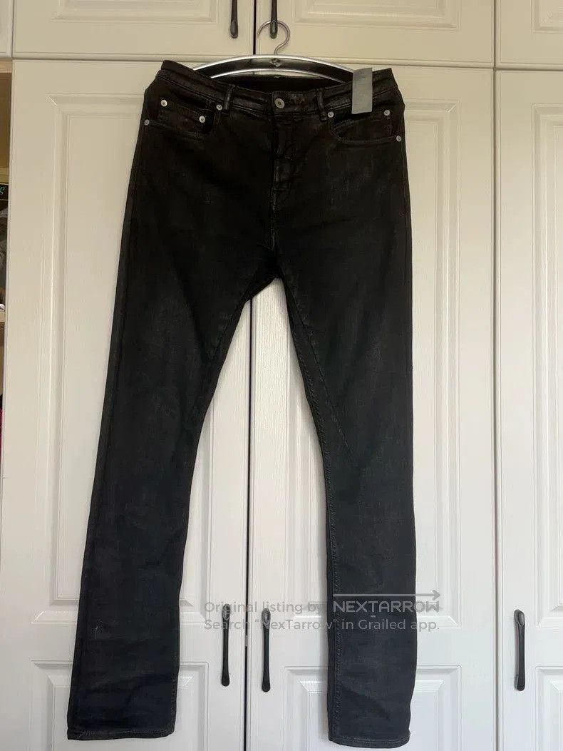 Rick Owens Rick Owens Waxed Casual Pants 31. Size US 31 - 1 Thumbnail
