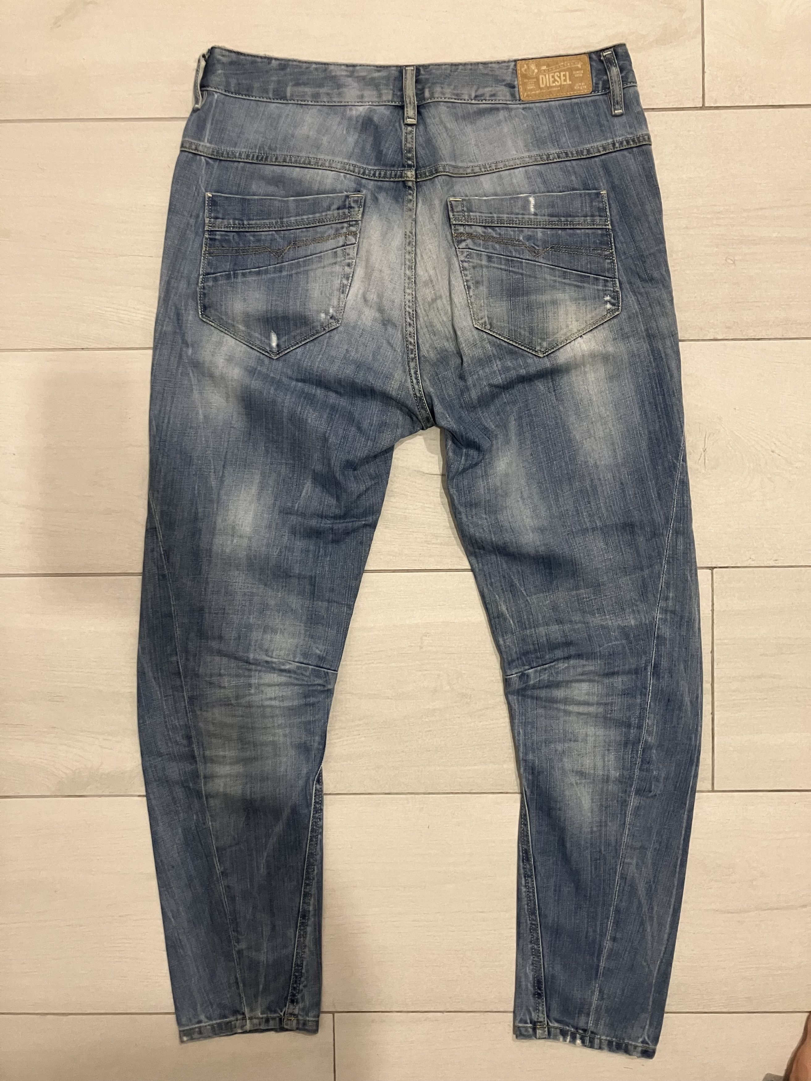 Diesel Faiza Relaxed-Boyfriend Low Rise Size 29" - 2 Thumbnail