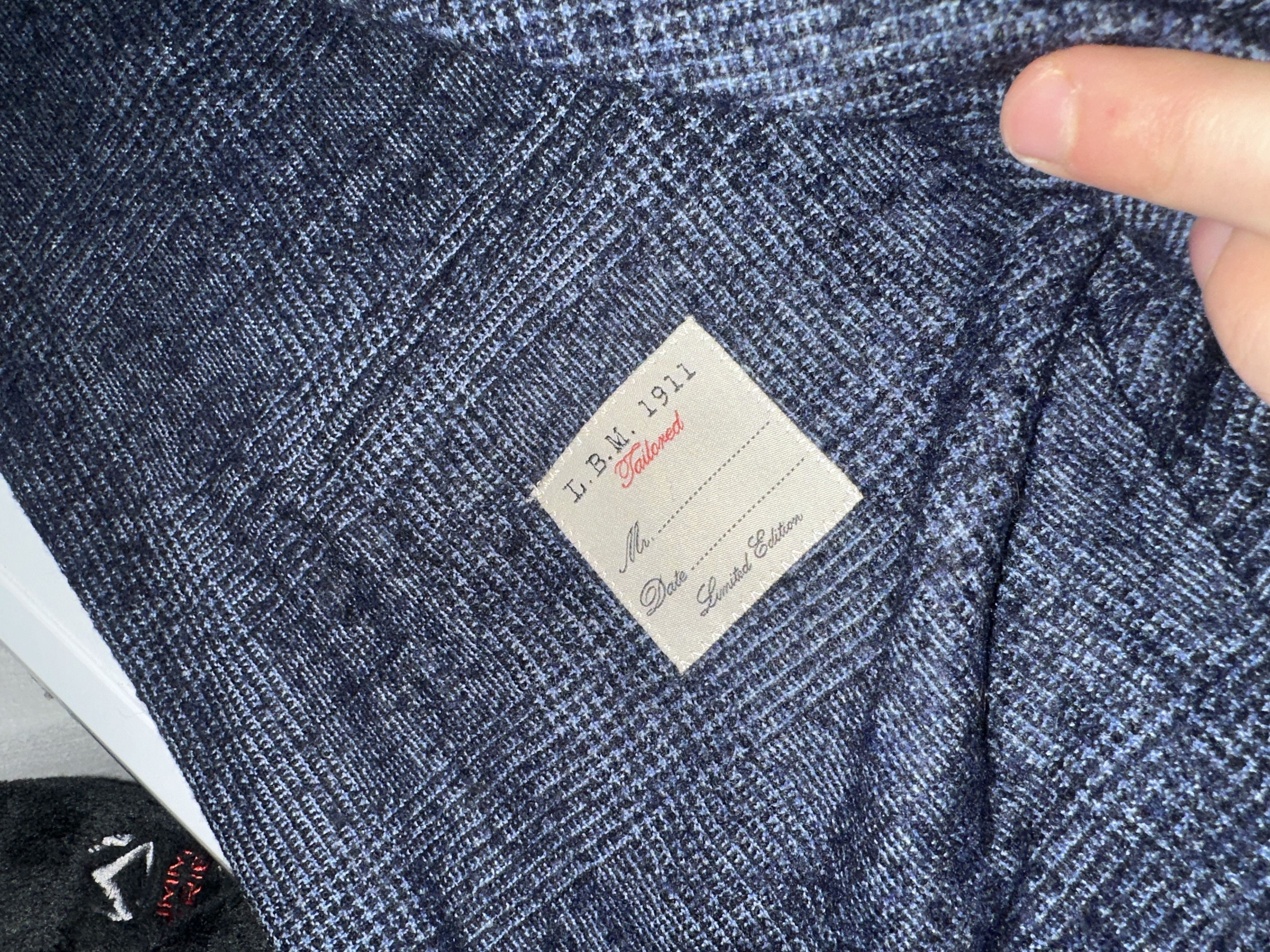 L.B.M. 1911 × Loro Piana Handcrafted LBM 1911 Loro Piana Suit Tuxedo Formal Size 50 R Size 50R - 15 Thumbnail