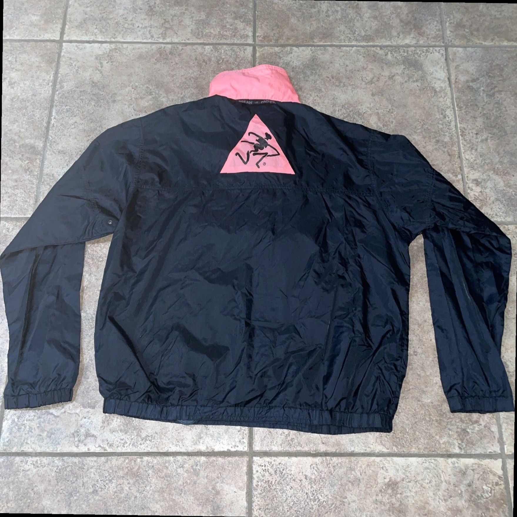 Ocean Pacific VINTAGE Ocean Pacific Windbreaker Jacket Mens XL Black Size US XL / EU 56 / 4 - 5 Thumbnail