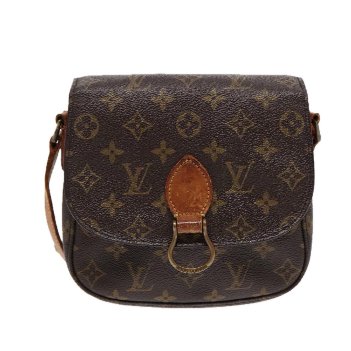 Louis Vuitton Saint Cloud Brown Canvas Shoulder Bag (Pre-Owned) Size ONE SIZE - 1 Thumbnail