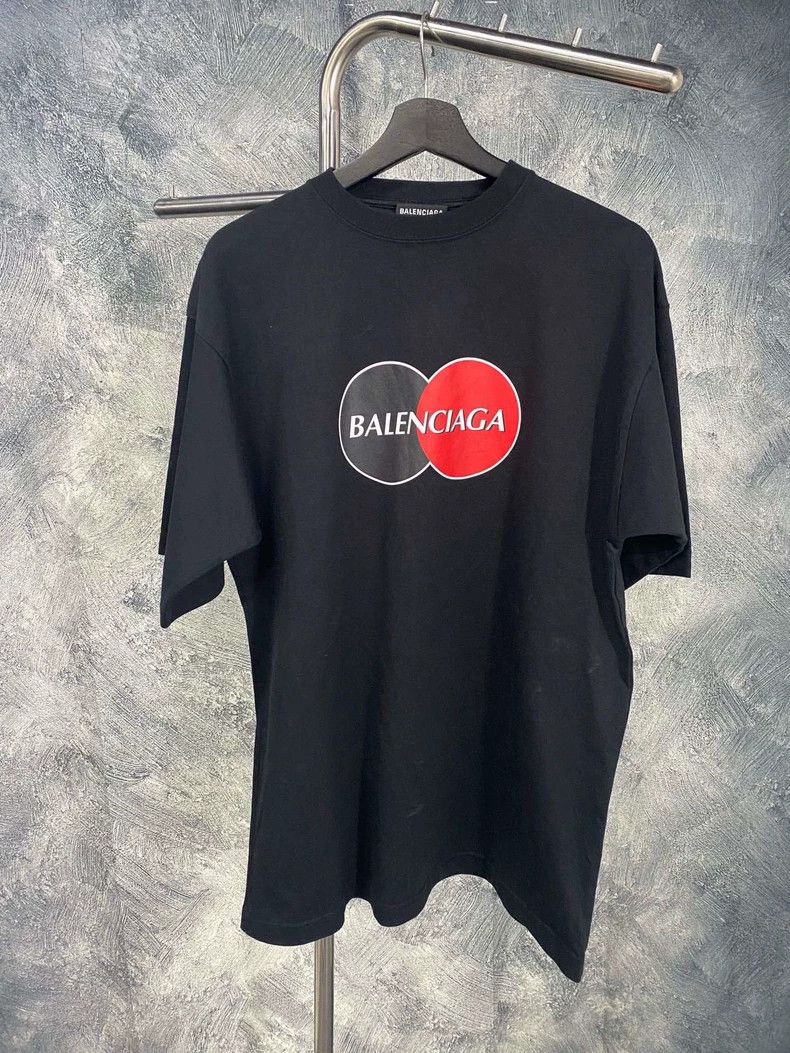 Balenciaga Balenciaga Logo printed black short sleeves Size US XS / EU 42 / 0 - 1 Thumbnail