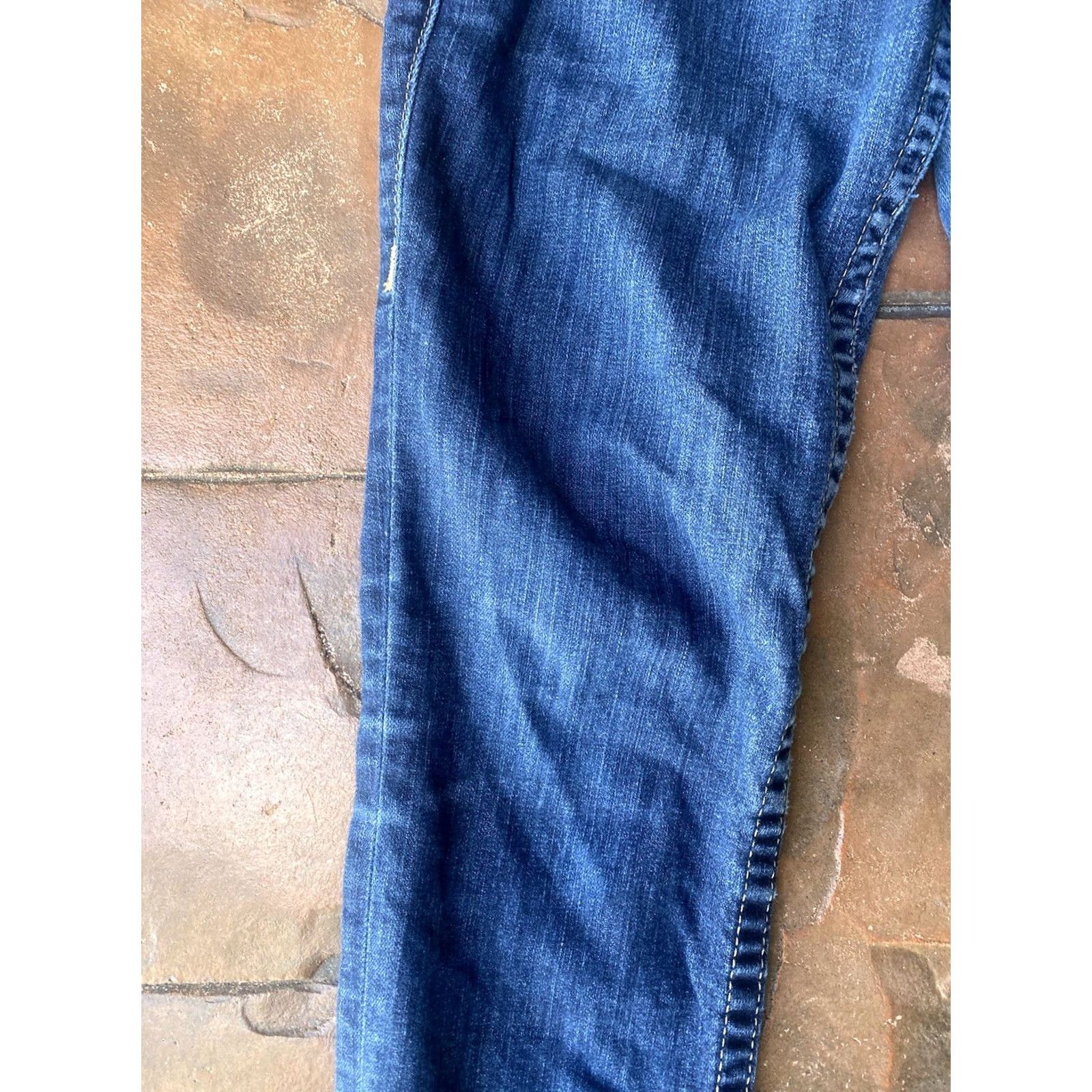 True Religion VINTAGE True Religion Jeans Low Rise Skinny Light Blue Women’s 28x31.5 80s 90s Denim Blue Slim Womens Size 28" / US 6 / IT 42 - 5 Thumbnail