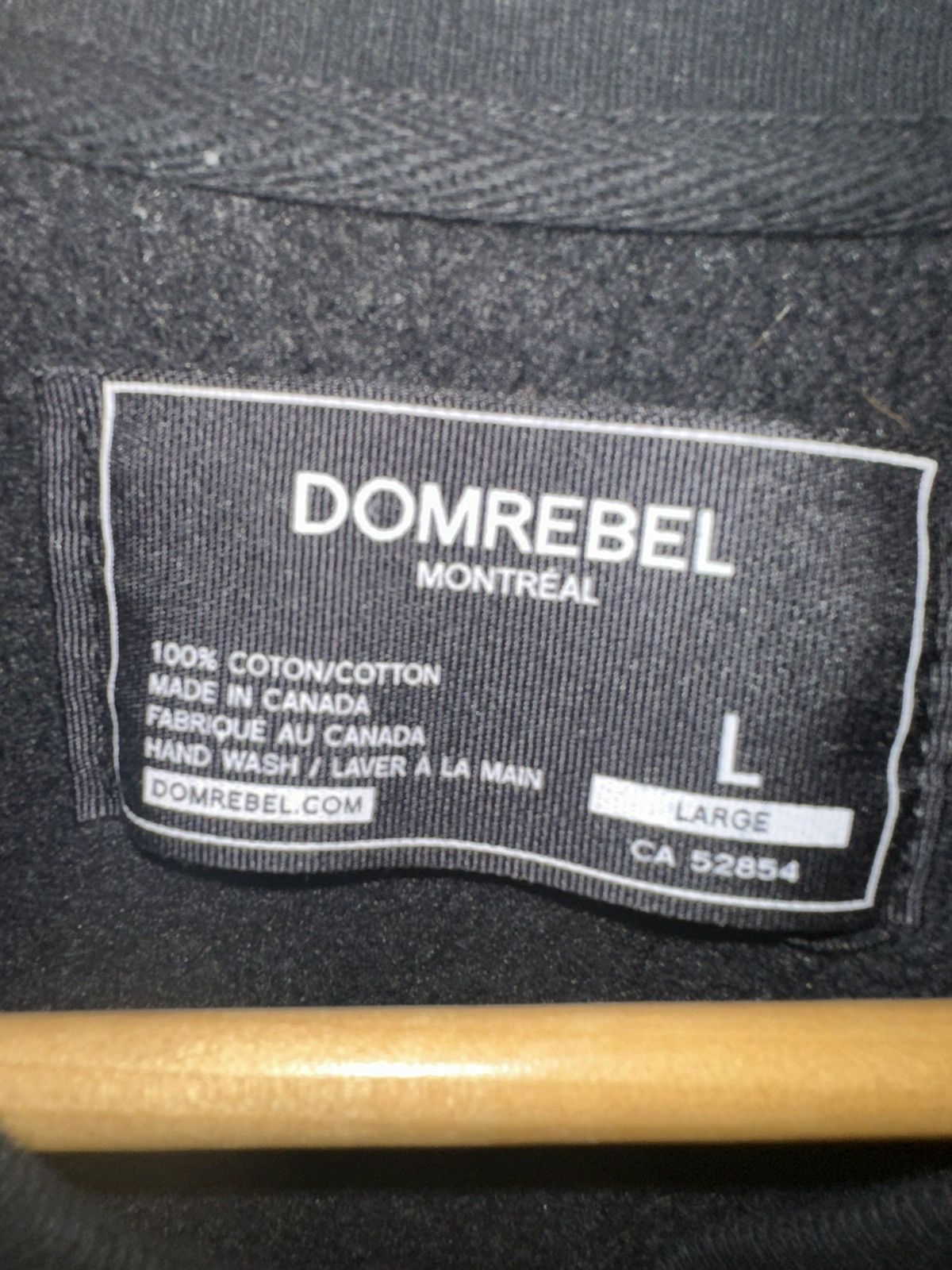 DOMREBEL Black Don Rebel Skull Crewneck Size US L / EU 52-54 / 3 - 3 Thumbnail