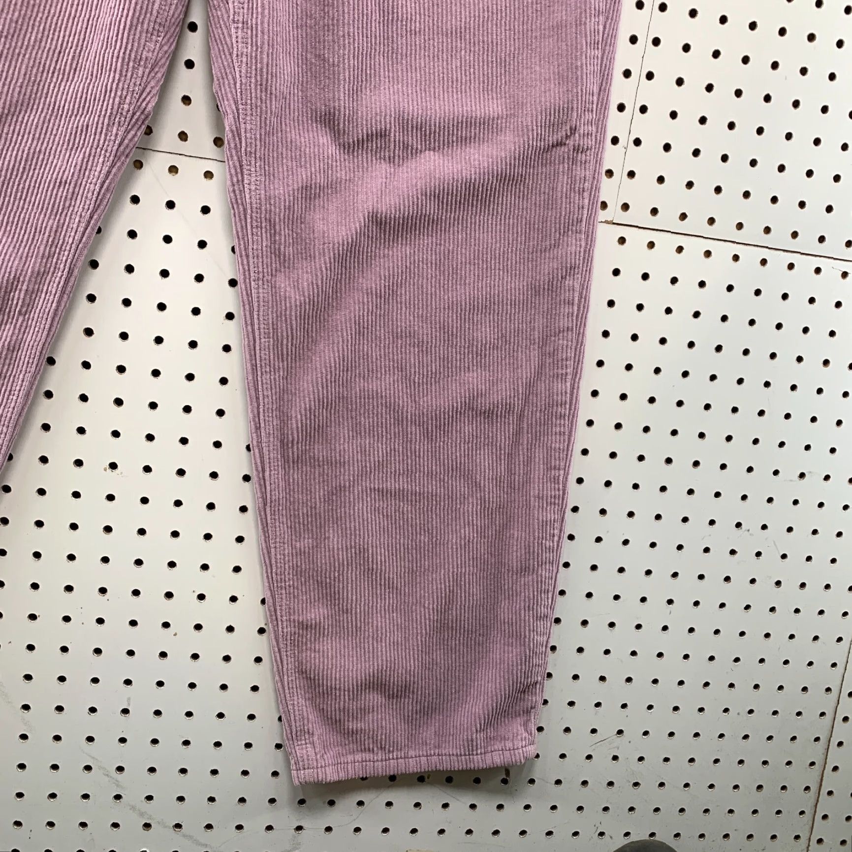 Empyre Empyre Women's Corduroy Pants Size 11 Purple Straight Wide Leg 32x30 Casual Size 32" / US 10 / IT 46 - 7 Thumbnail