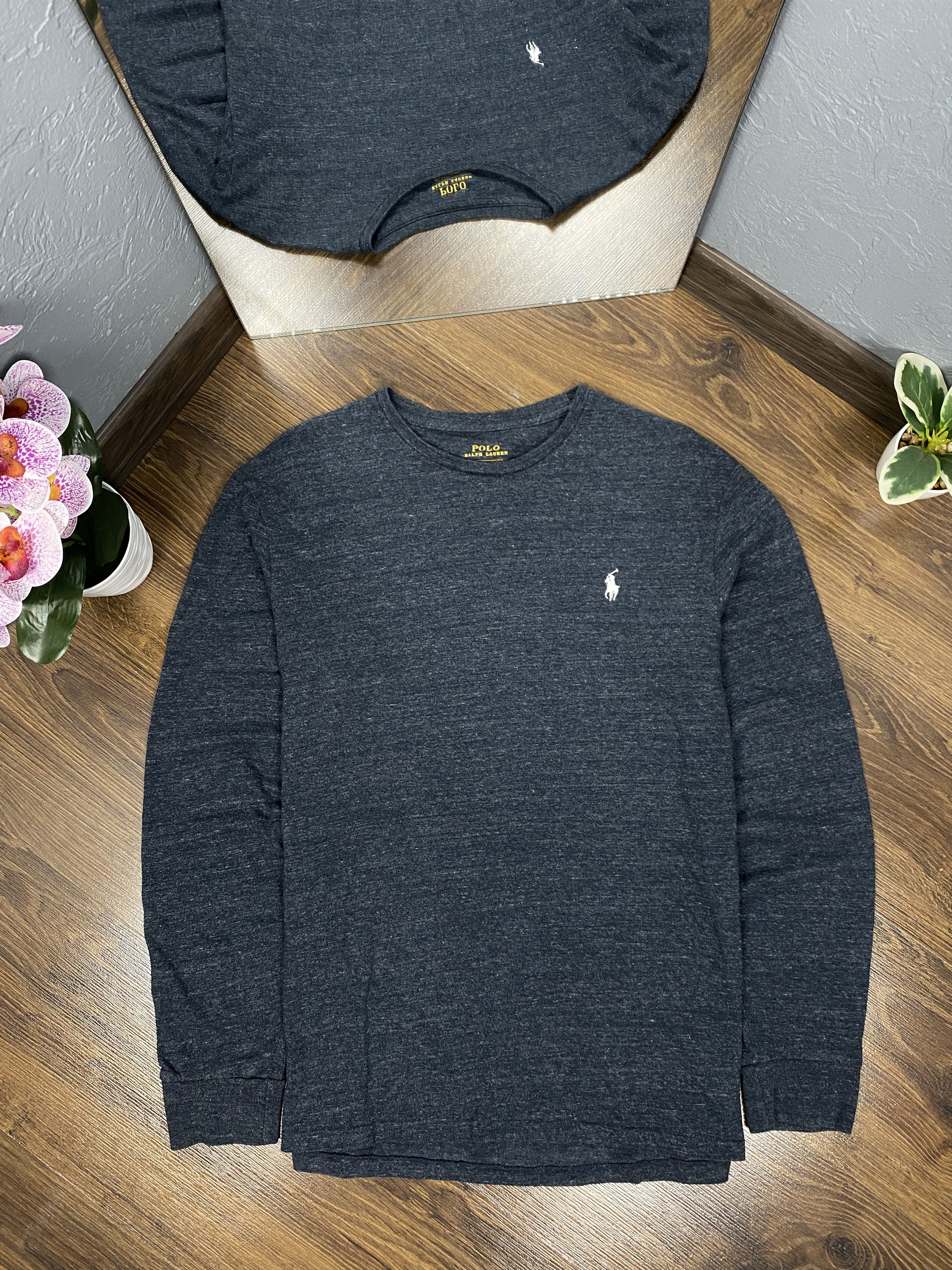 Polo Ralph Lauren Polo Ralph Lauren Mens Long Sleeve Crew Neck T-Shirt Size US S / EU 44-46 / 1 - 1 Thumbnail