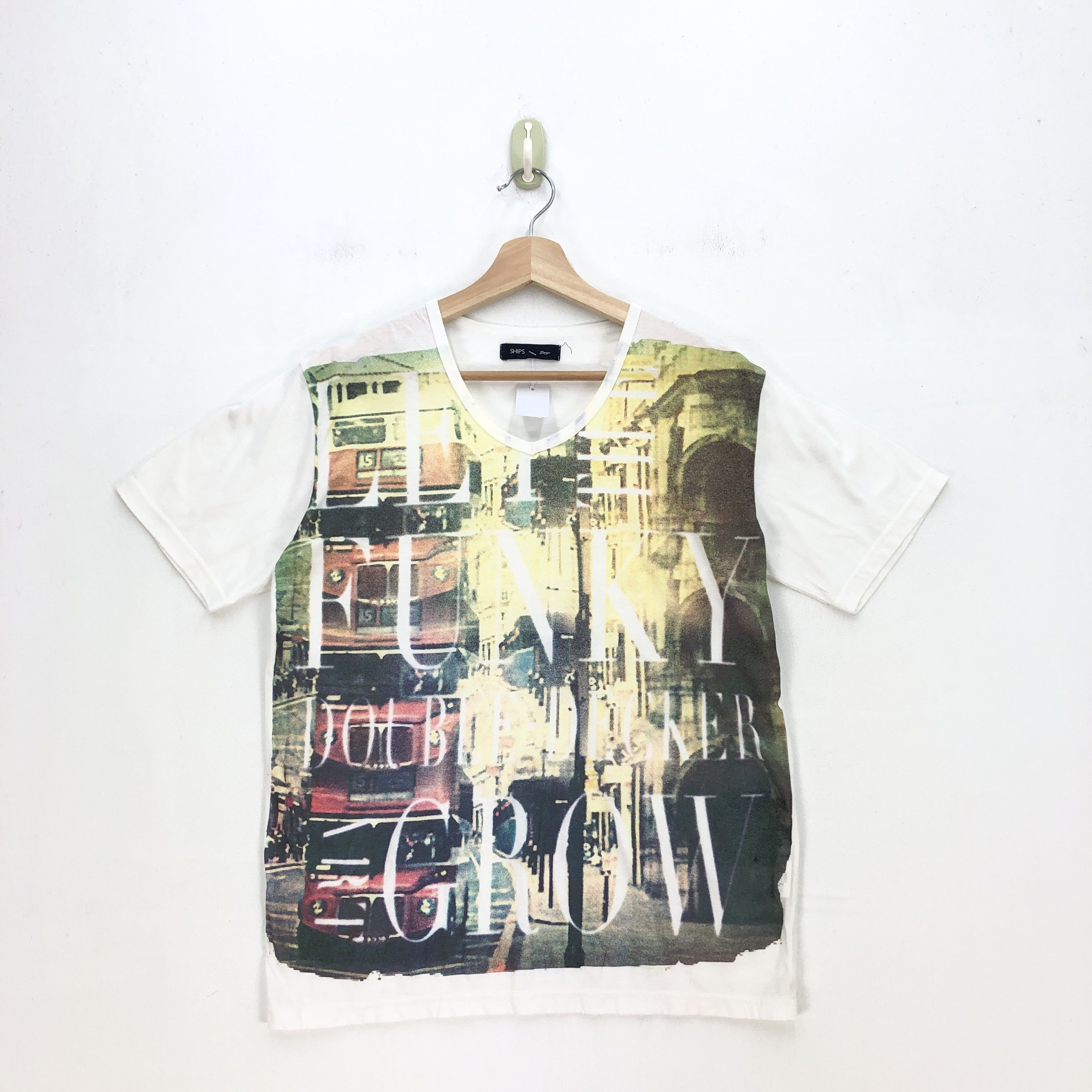 Japanese Brand Vintage Ships T Shirt Ships Japan Tees Japanese Brand Size US M / EU 48-50 / 2 - 2 Thumbnail