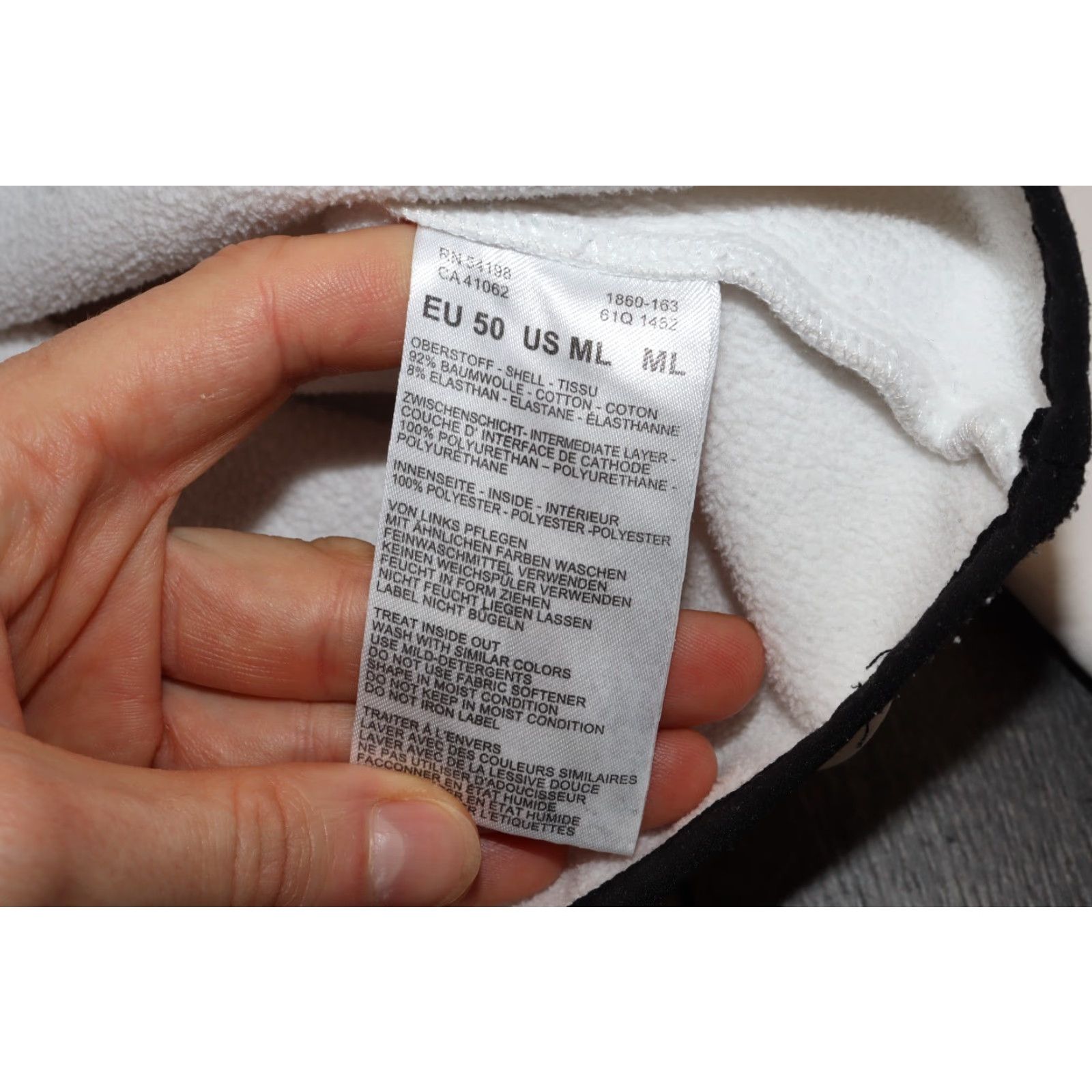 Bogner BOGNER FIRE+ICE HOODIE THERMO LONGSLEEVE MOUNTAIN FLEECE INSIDE MENS MEDIUM Shirt Mens Medium White Size US M / EU 48-50 / 2 - 6 Thumbnail