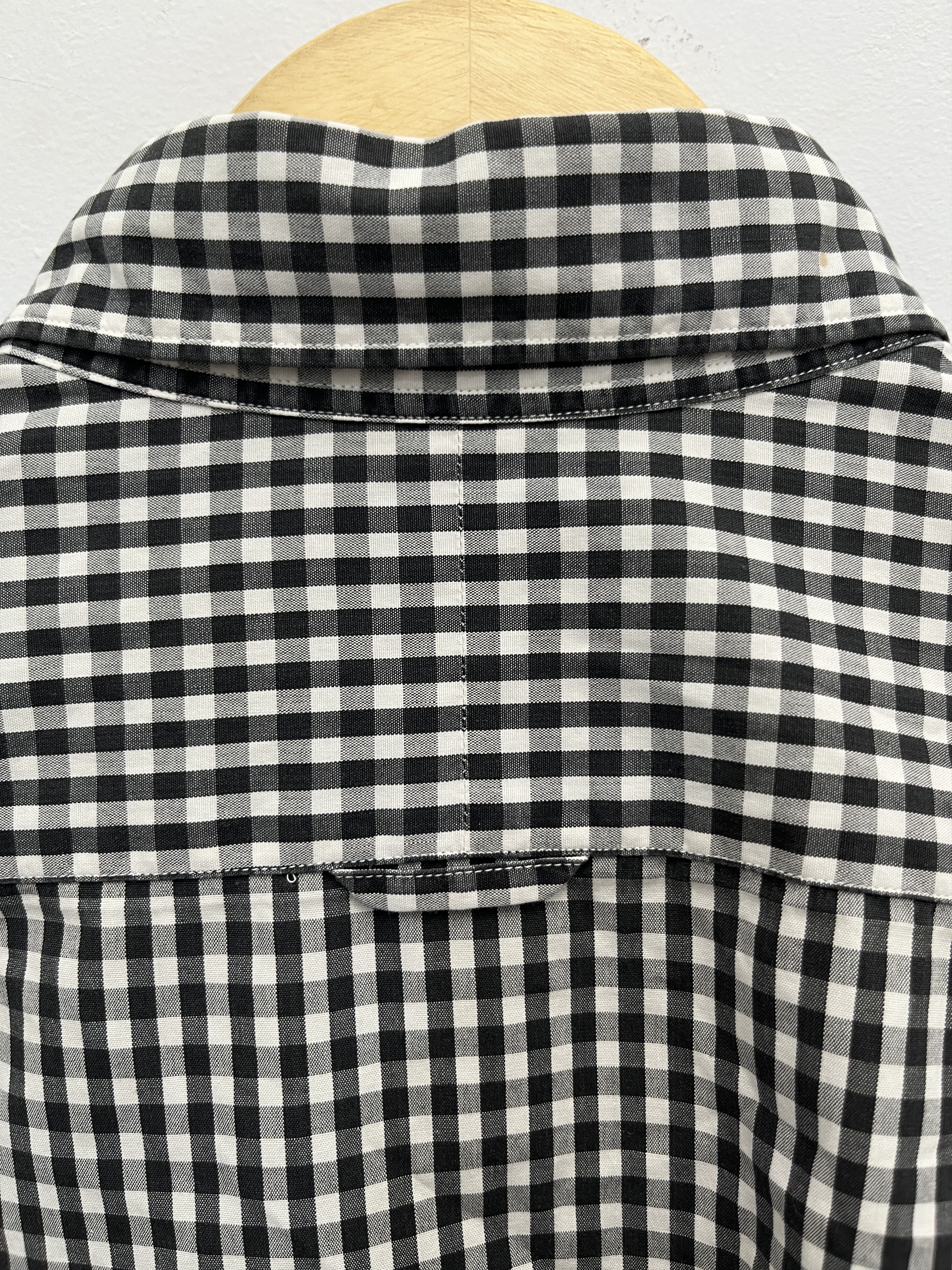 PPFM Vintage PPFM Checkered Shirt Black & White – L Size US L / EU 52-54 / 3 - 6 Thumbnail