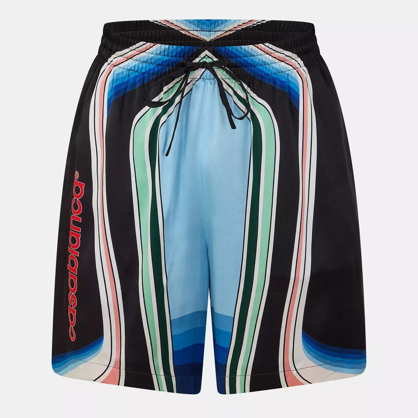 Casablanca o1g2r1mq0426 Woven Elasticated Tracksuit Shorts Multicolor Size US 30 / EU 46 - 1 Thumbnail